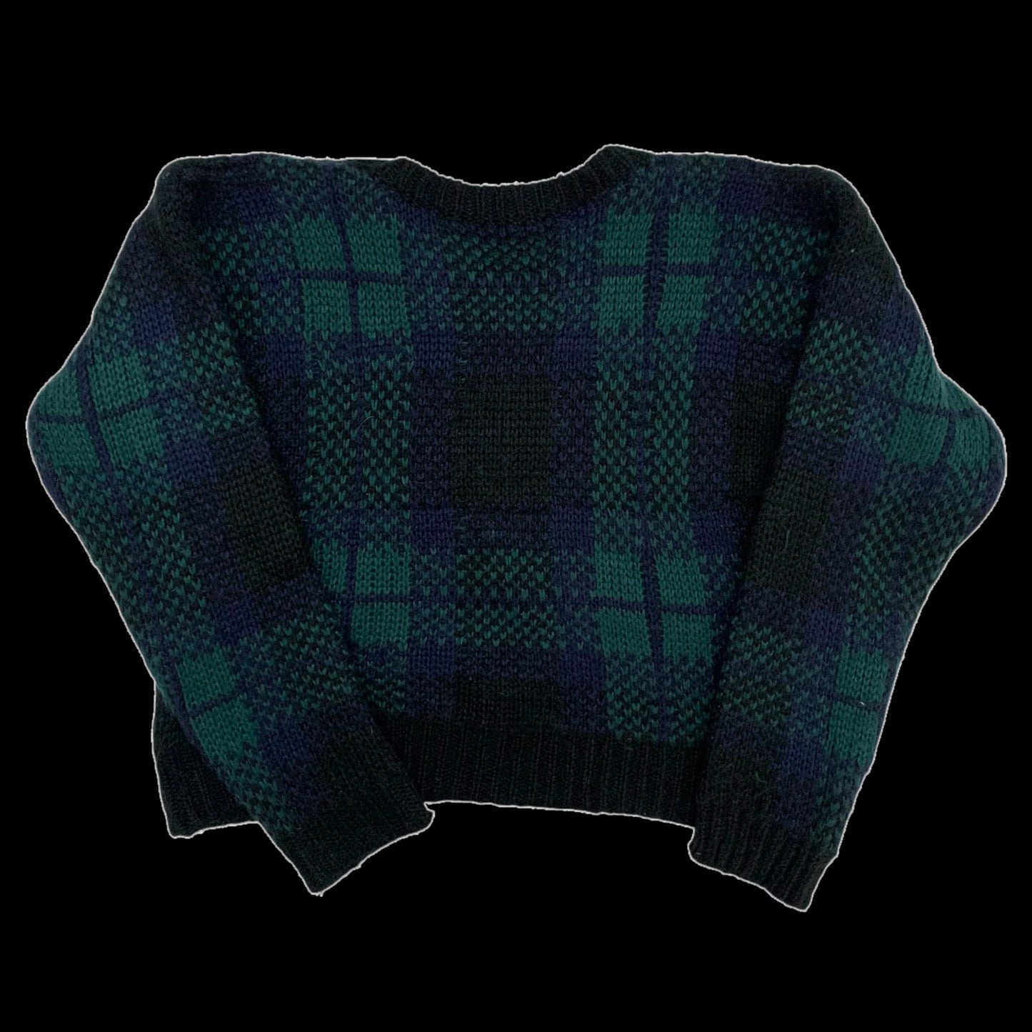 Vivienne Westwood Cropped Orb Logo Sweater Multi Colour (Fits M-L Womens)