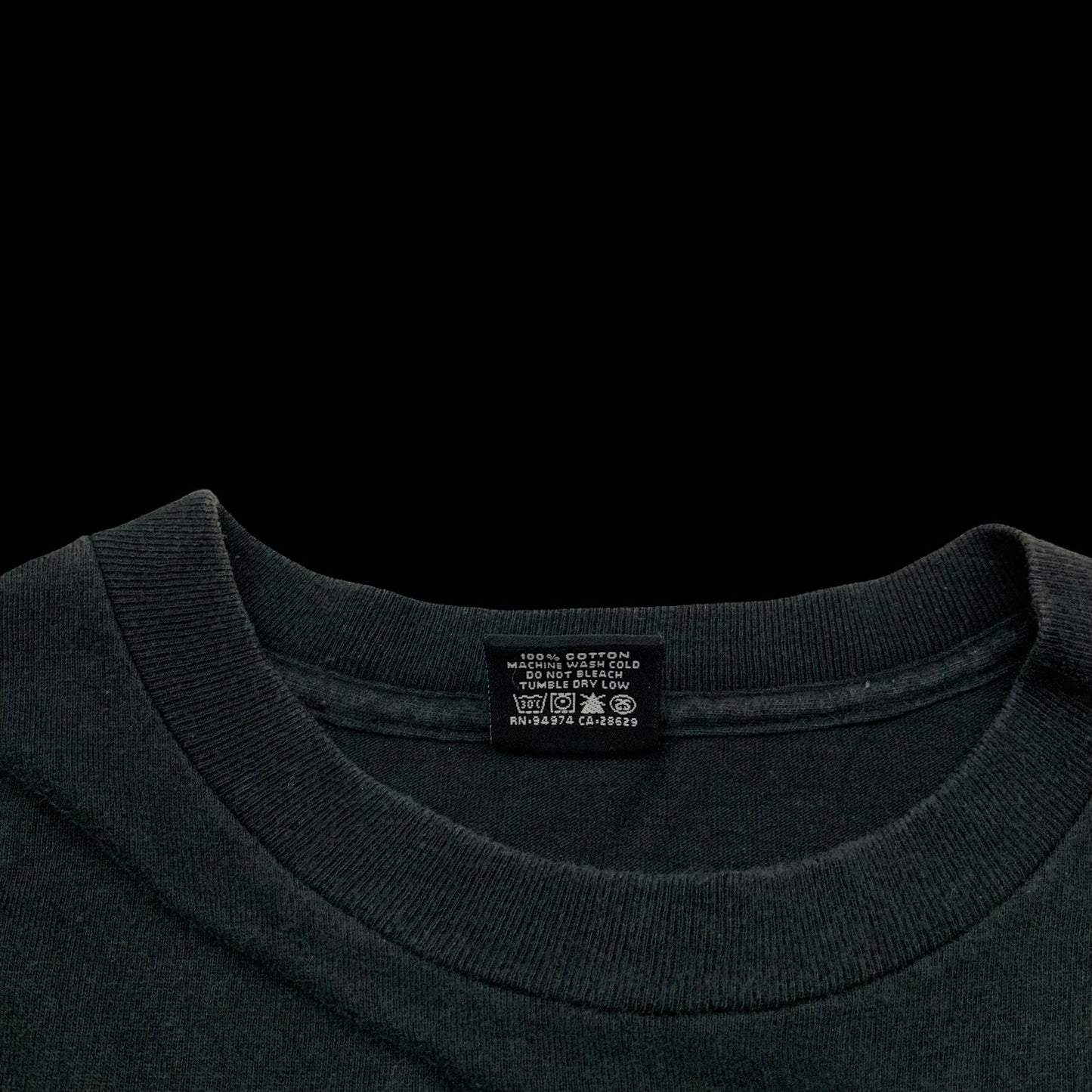 Stussy Tribe Vintage 90s ‘Okay Big Boys’ T-Shirt Black (Size XL)