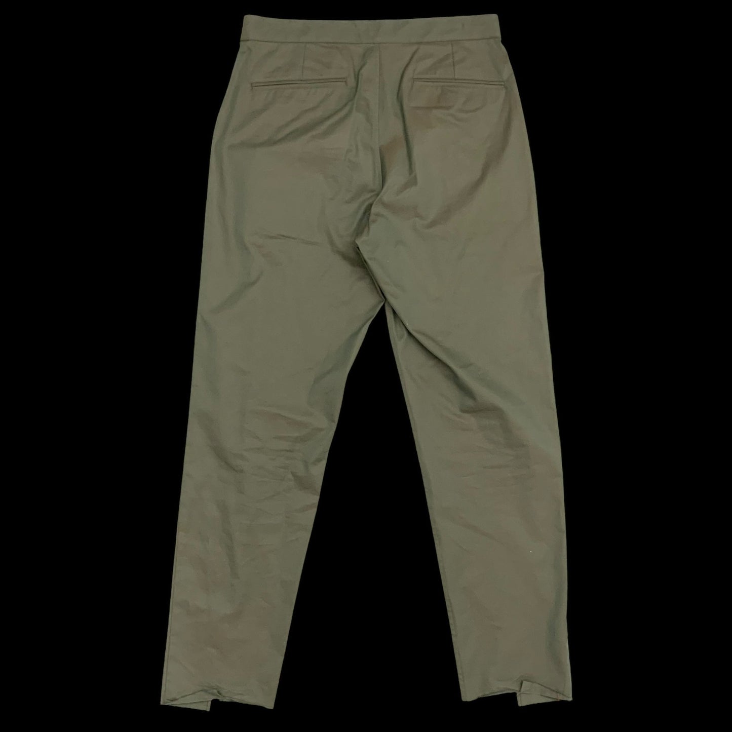 Blurhms Pleated Trousers Olive (Size 32”)