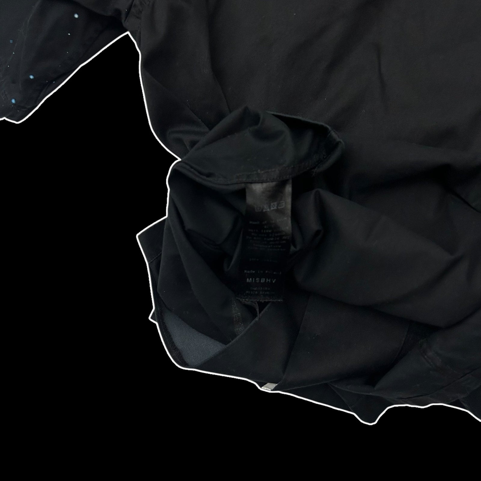 MISBHV Fantasy Short-Sleeve Button-Up Shirt Black (Size S)