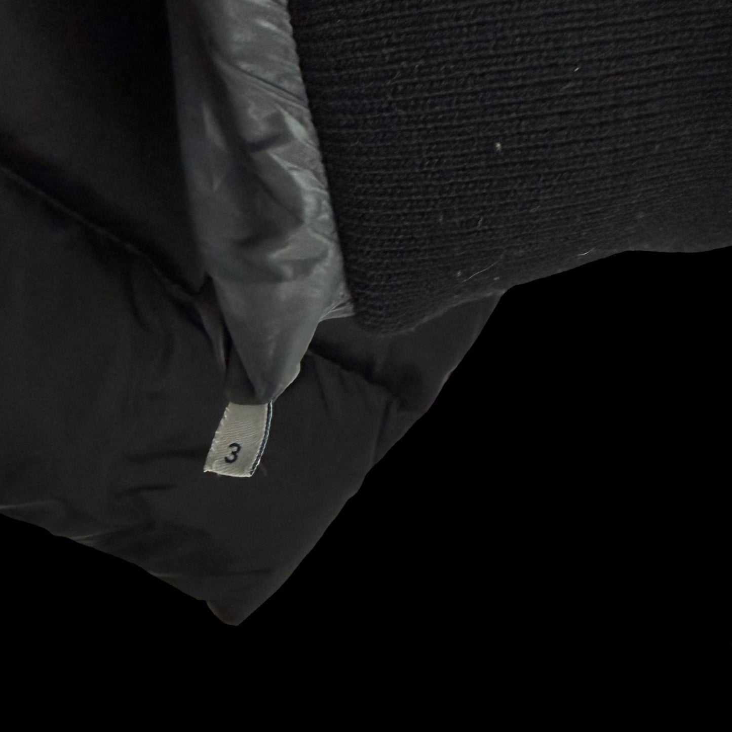 Moncler Aubert Hooded Down Jacket Matte Black (fits M)