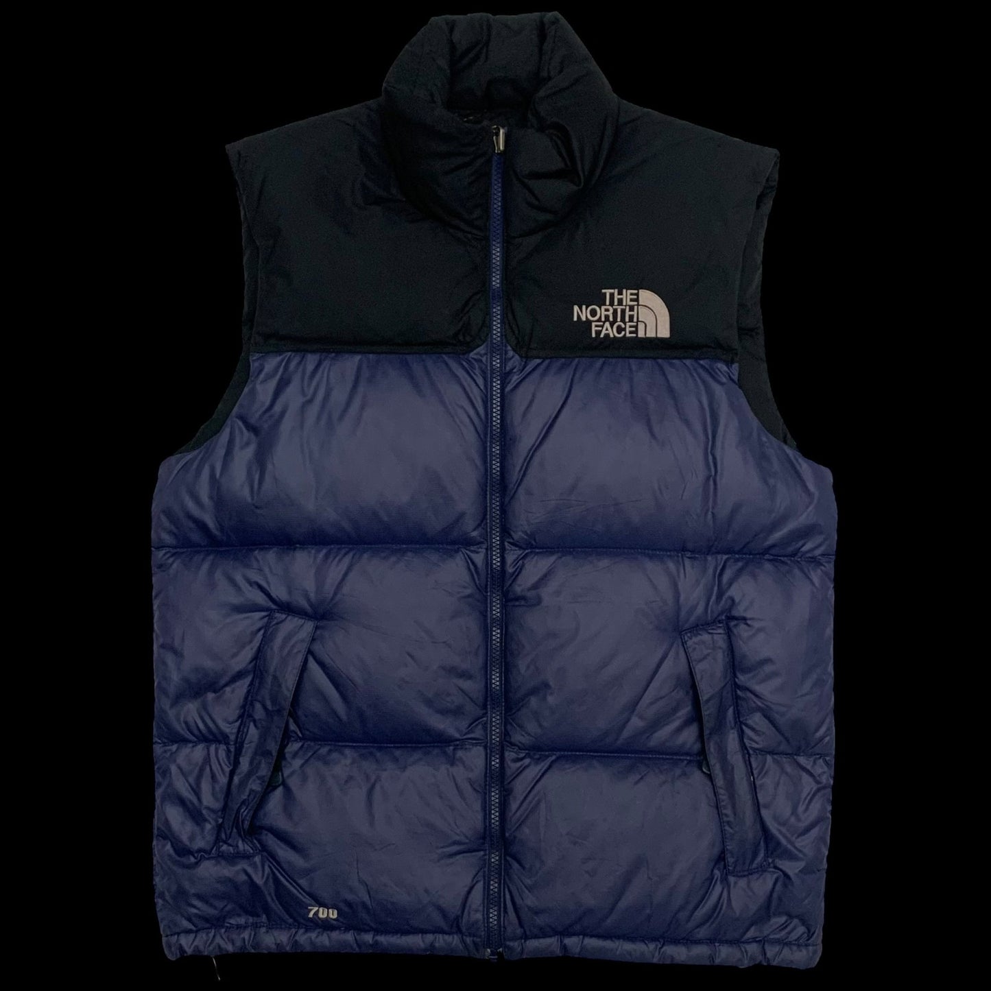 The North Face Nuptse 700 Down Puffer Vest Navy (Size S)
