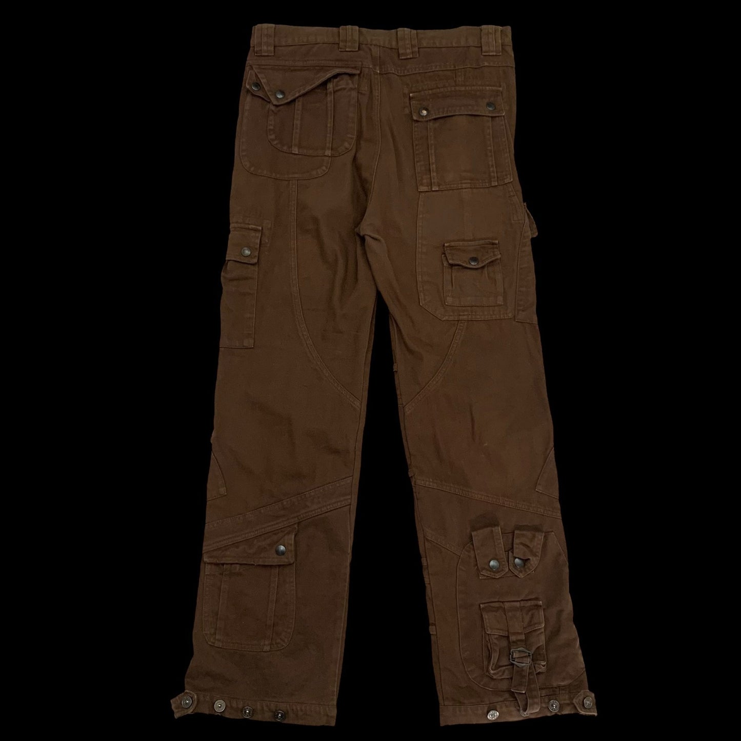 Sangiev Reconstructed Cargo Pants Brown (Size L)
