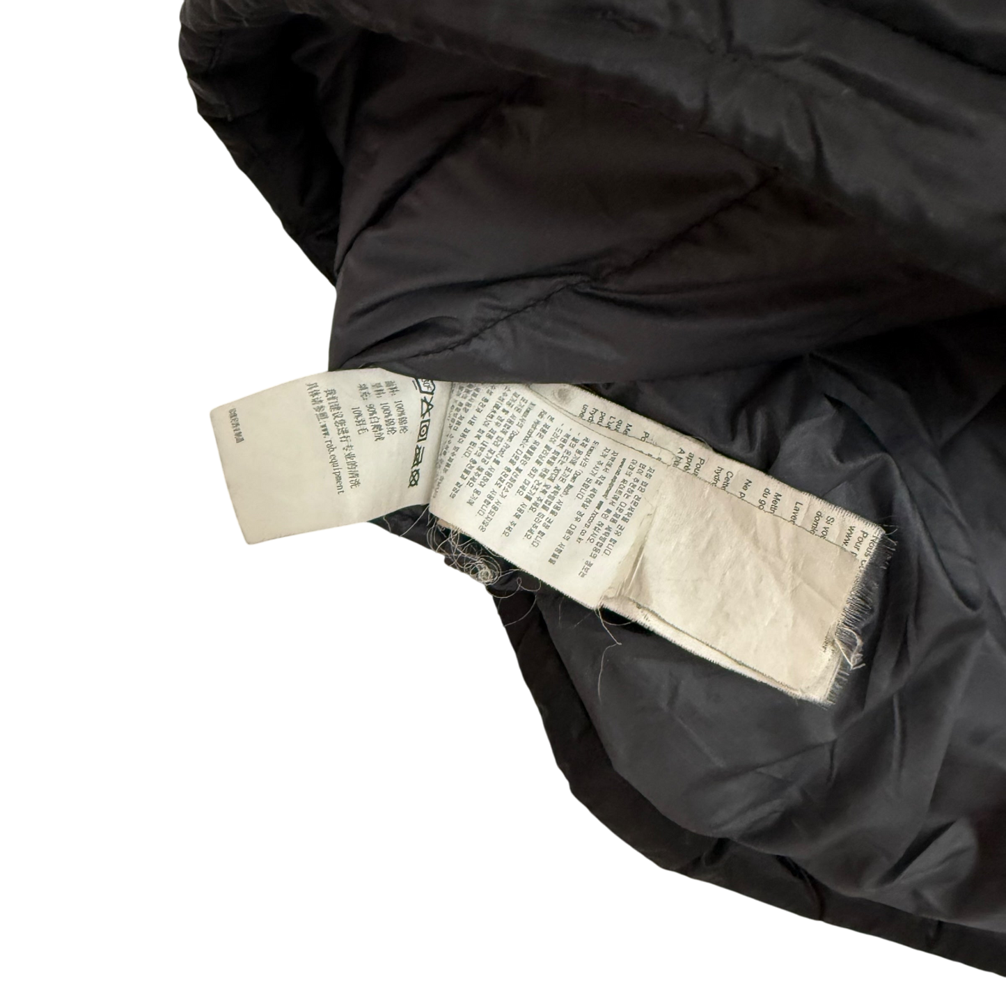 Rab Pertex Microlight Alpine Down Jacket Black (Size L)