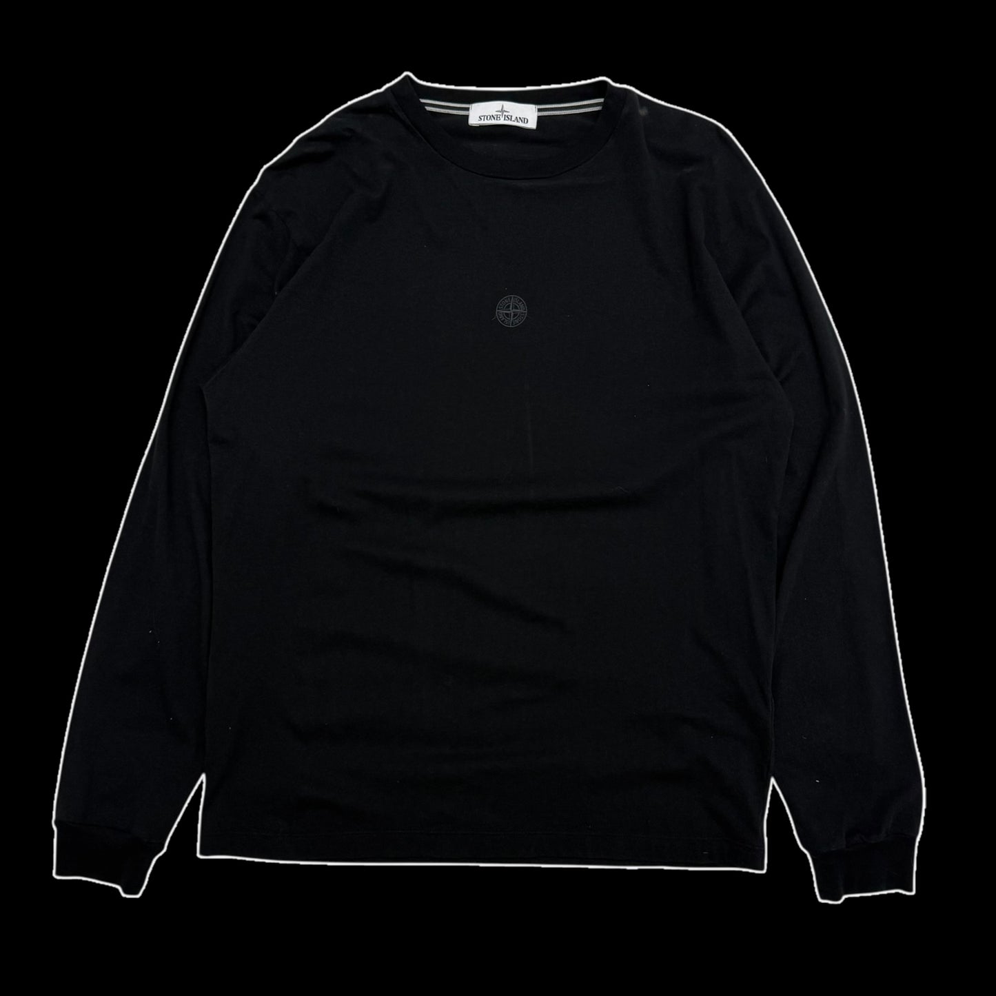 Stone Island Block Two Longsleeve T-Shirt (Fits L)