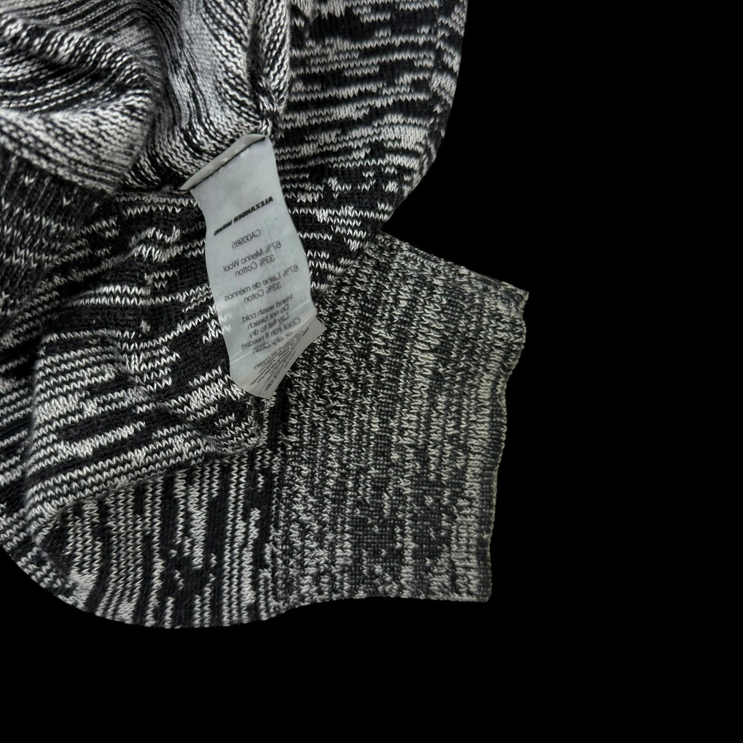 Alexander Wang Wool Blend Sweatshirt Grey (Size M)