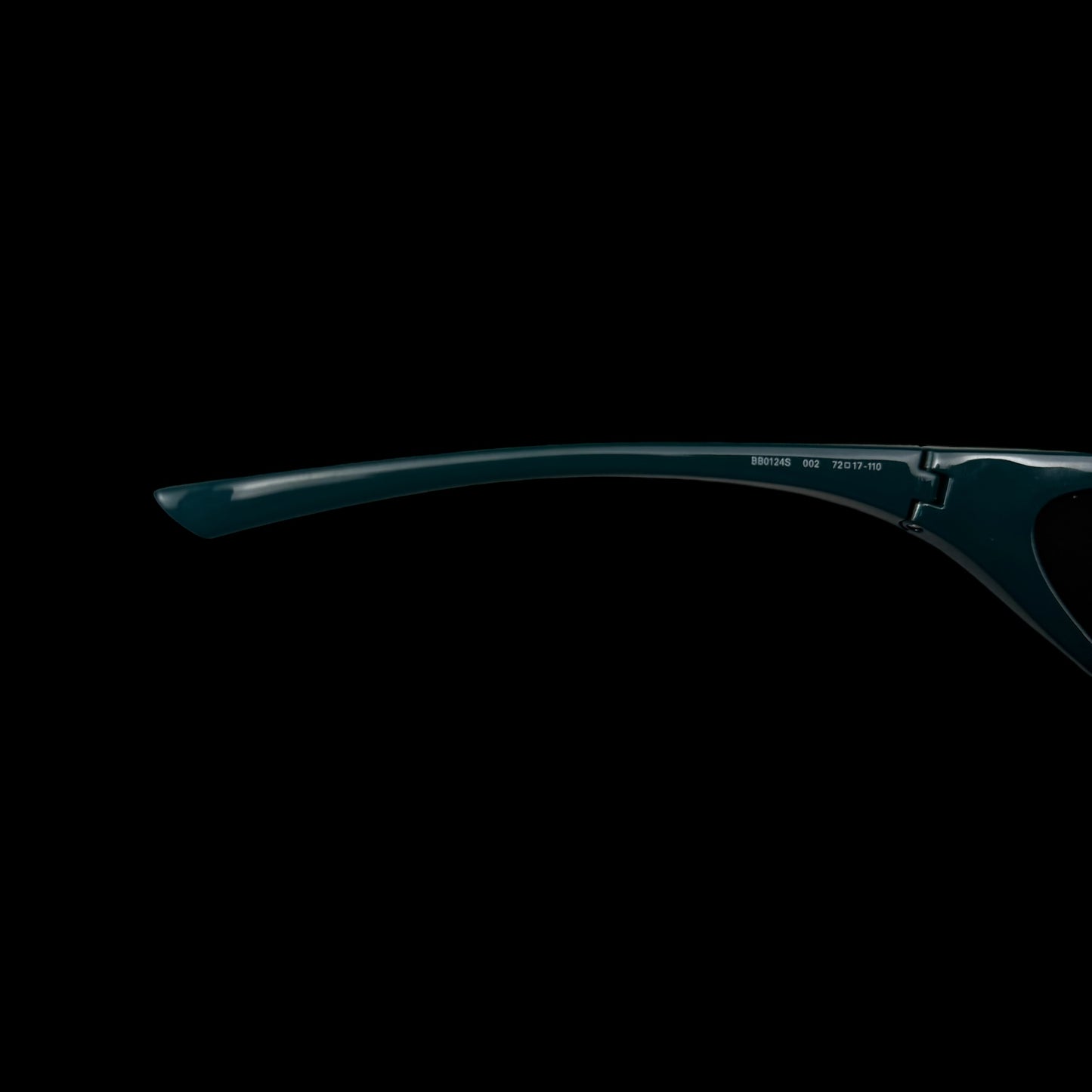 Balenciaga Extreme Oval Sunglasses Green