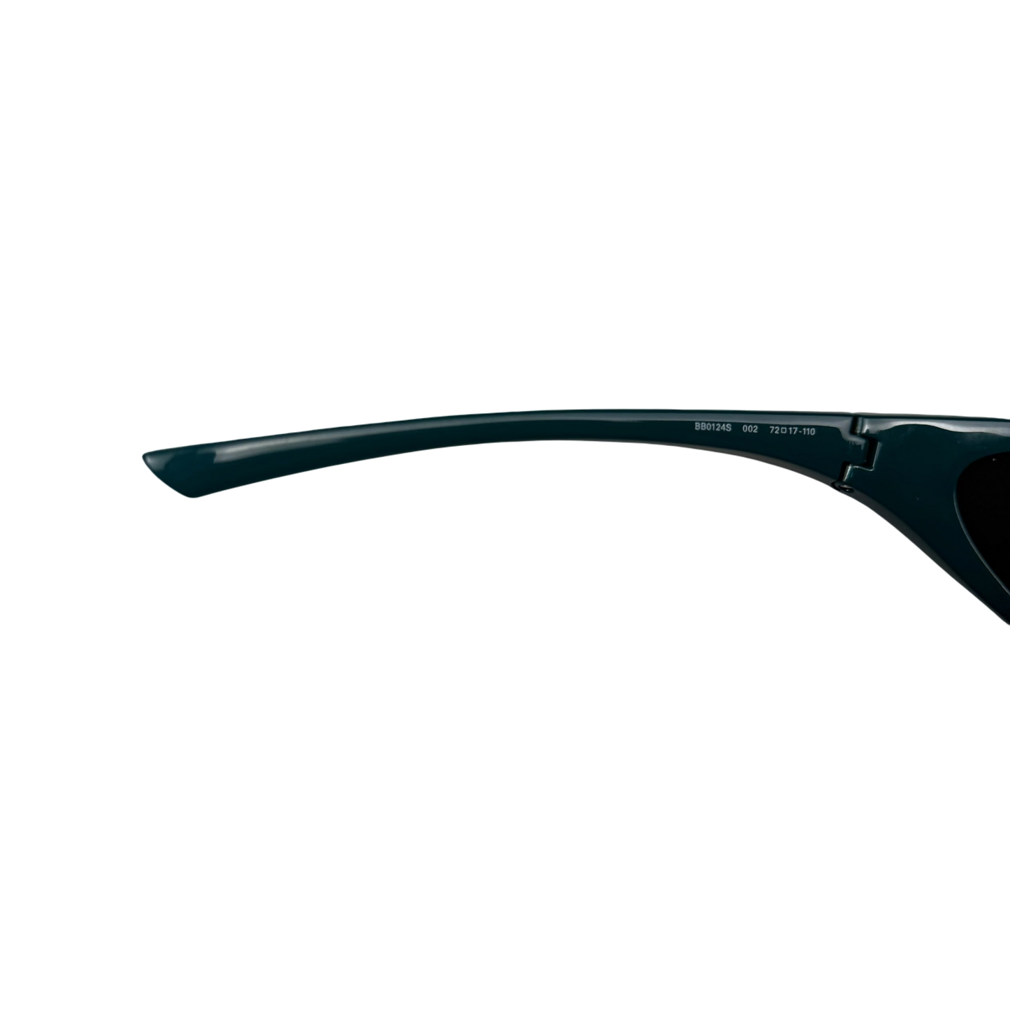 Balenciaga Extreme Oval Sunglasses Green