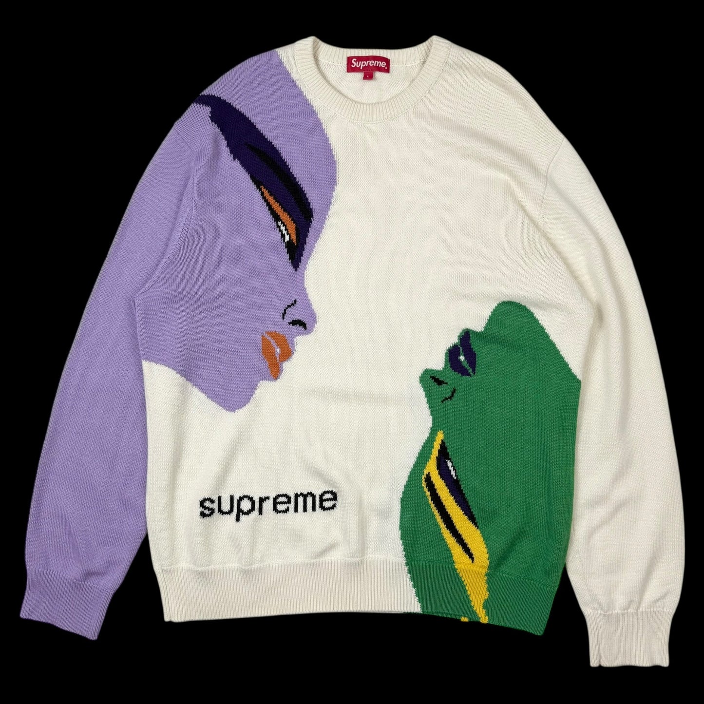 Supreme AW21 Faces Sweatshirt (Size L)