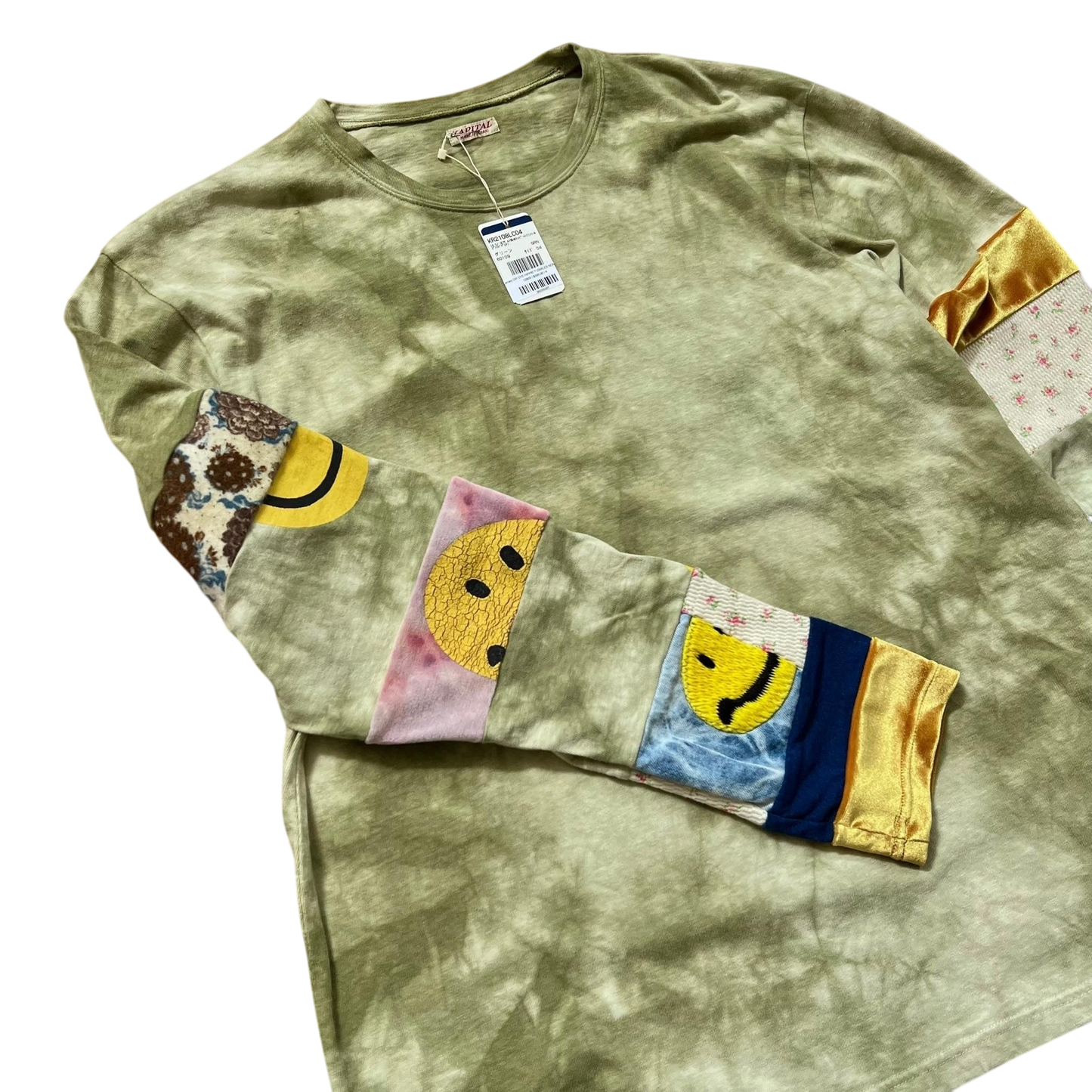 Kapital Tie Dye Hippie Longsleeve Green