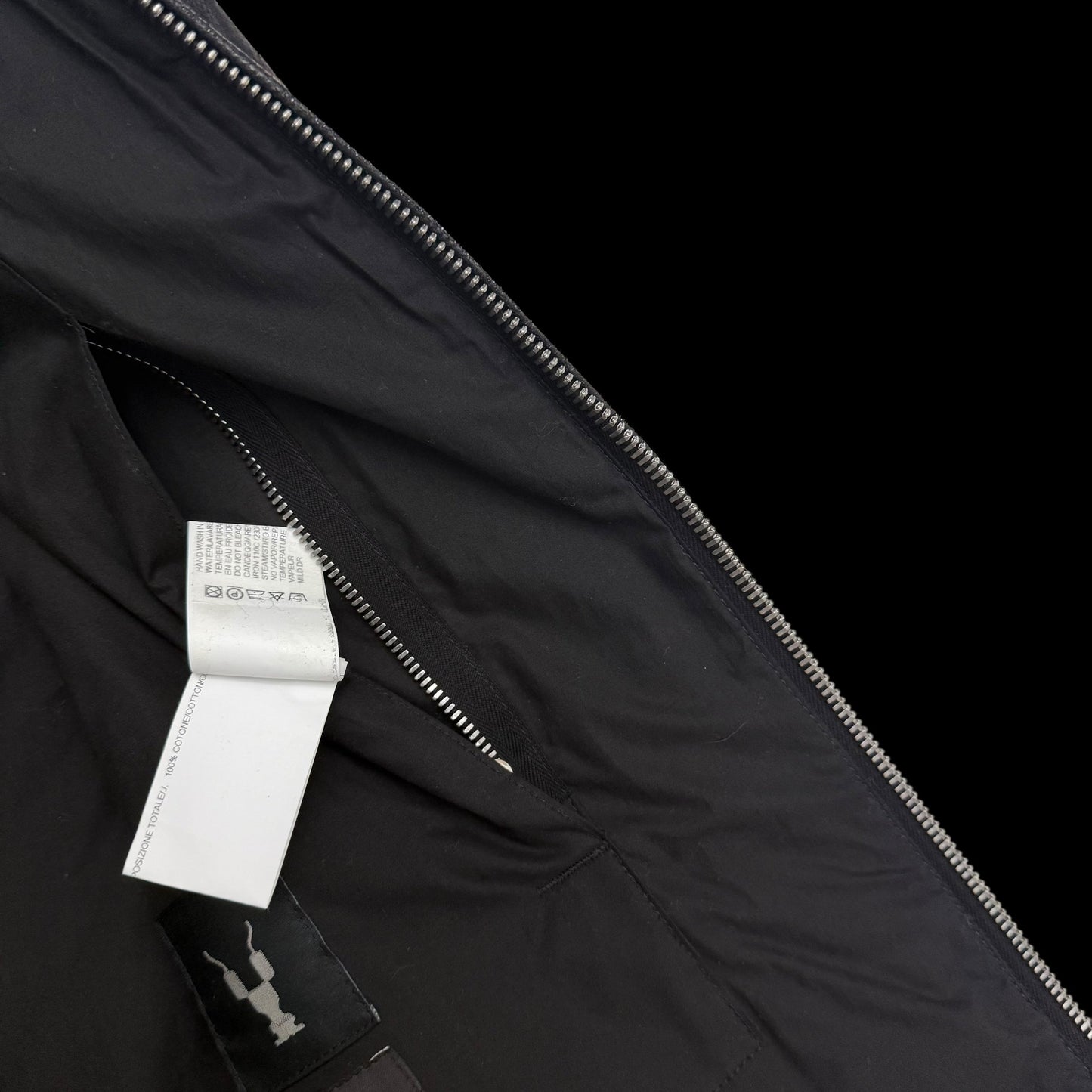 Rick Owens DRKSHDW SS17 Sample ‘Black Rubber’ Walrus Jacket (Fits S-M)
