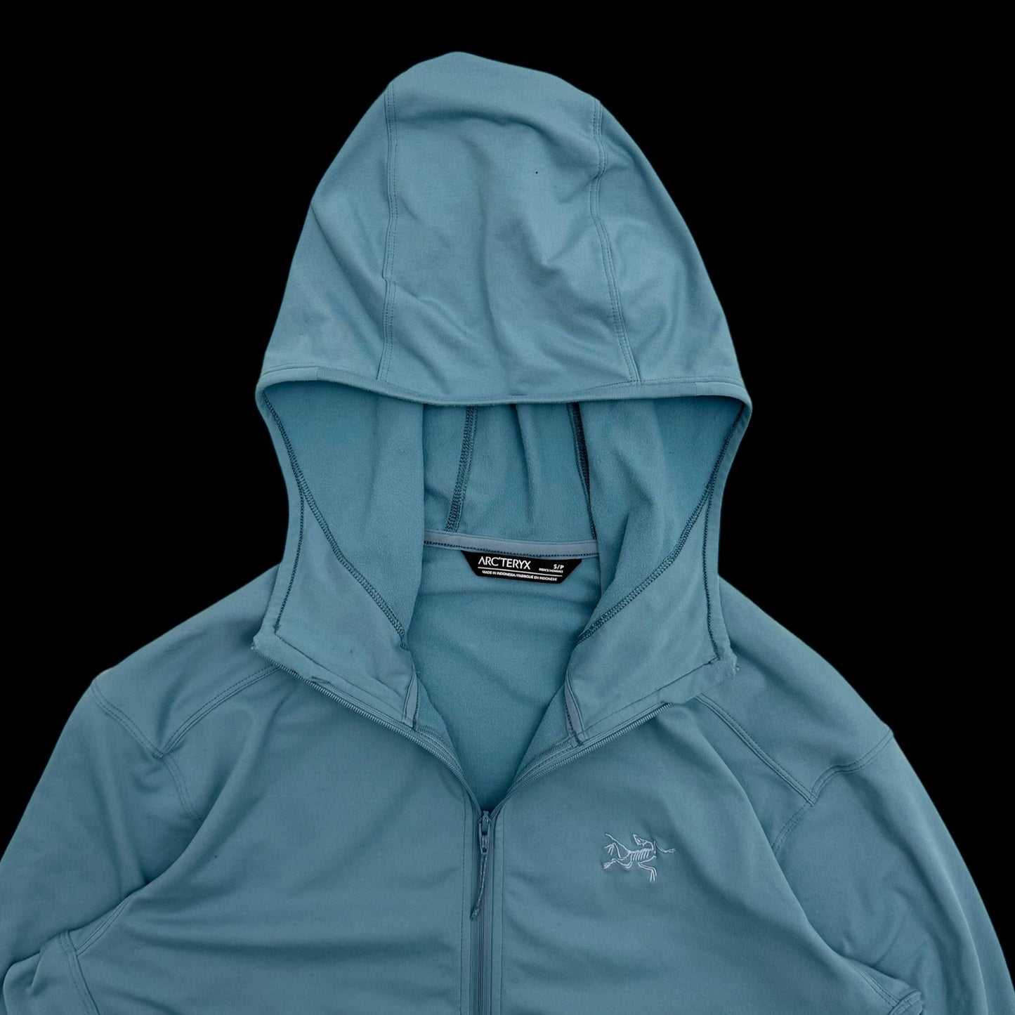 Arc'teryx Kyanite LT Full Zip Hoodie Light Blue (Size S)