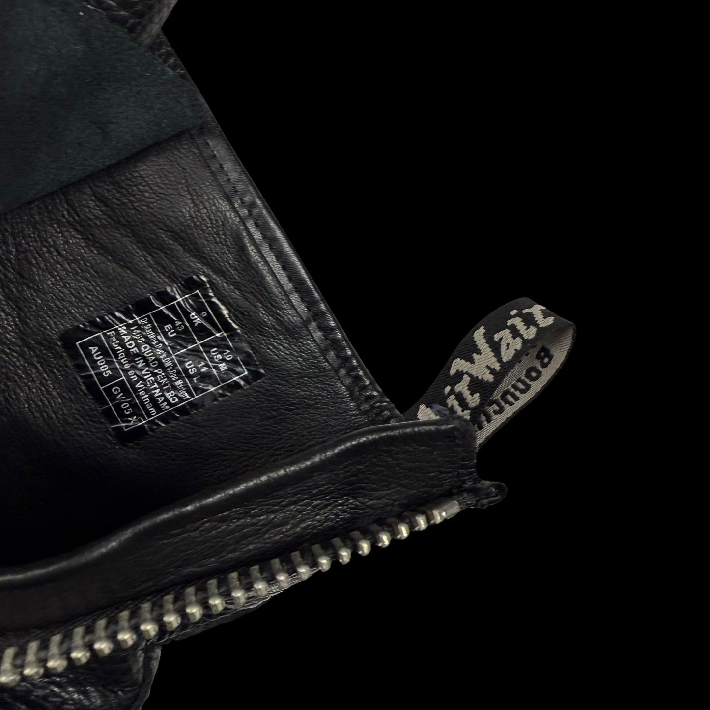 Dr Martins x Rick Owens 1460 Quad Sole Pentagram Jumbo Lace Boot Black (US10/UK9/EU43)