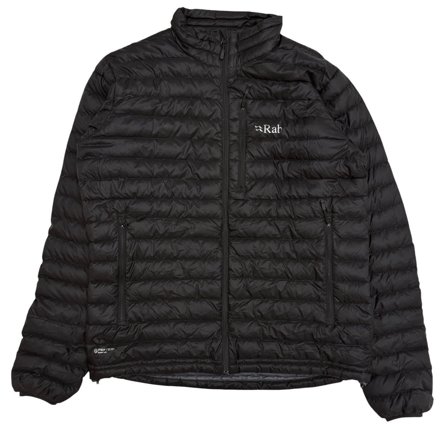 Rab Pertex Microlight Alpine Down Jacket Black (Size L)