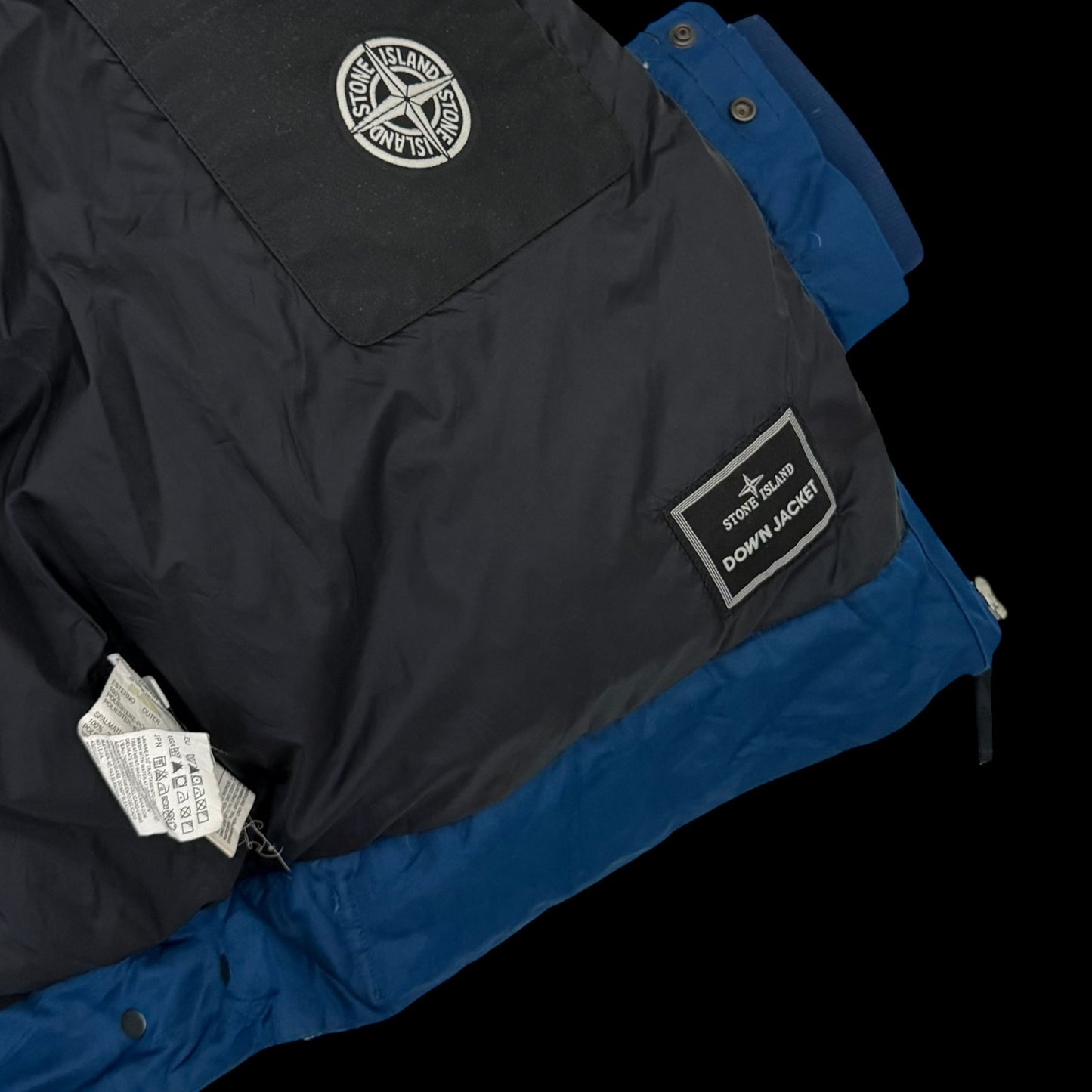 Stone Island AW 2009 Weatherproof Goose Down Jacket Blue (Size XXL)
