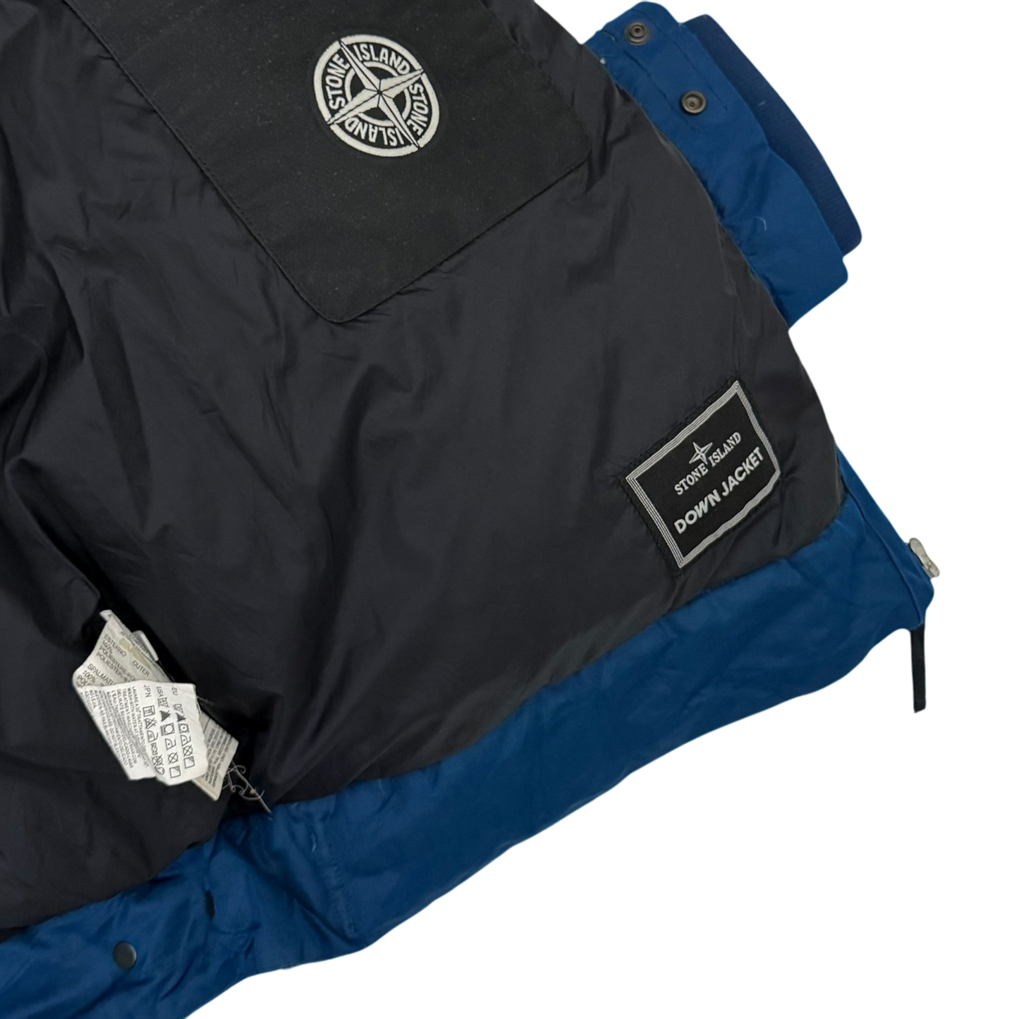 Stone Island AW 2009 Weatherproof Goose Down Jacket Blue (Size XXL)