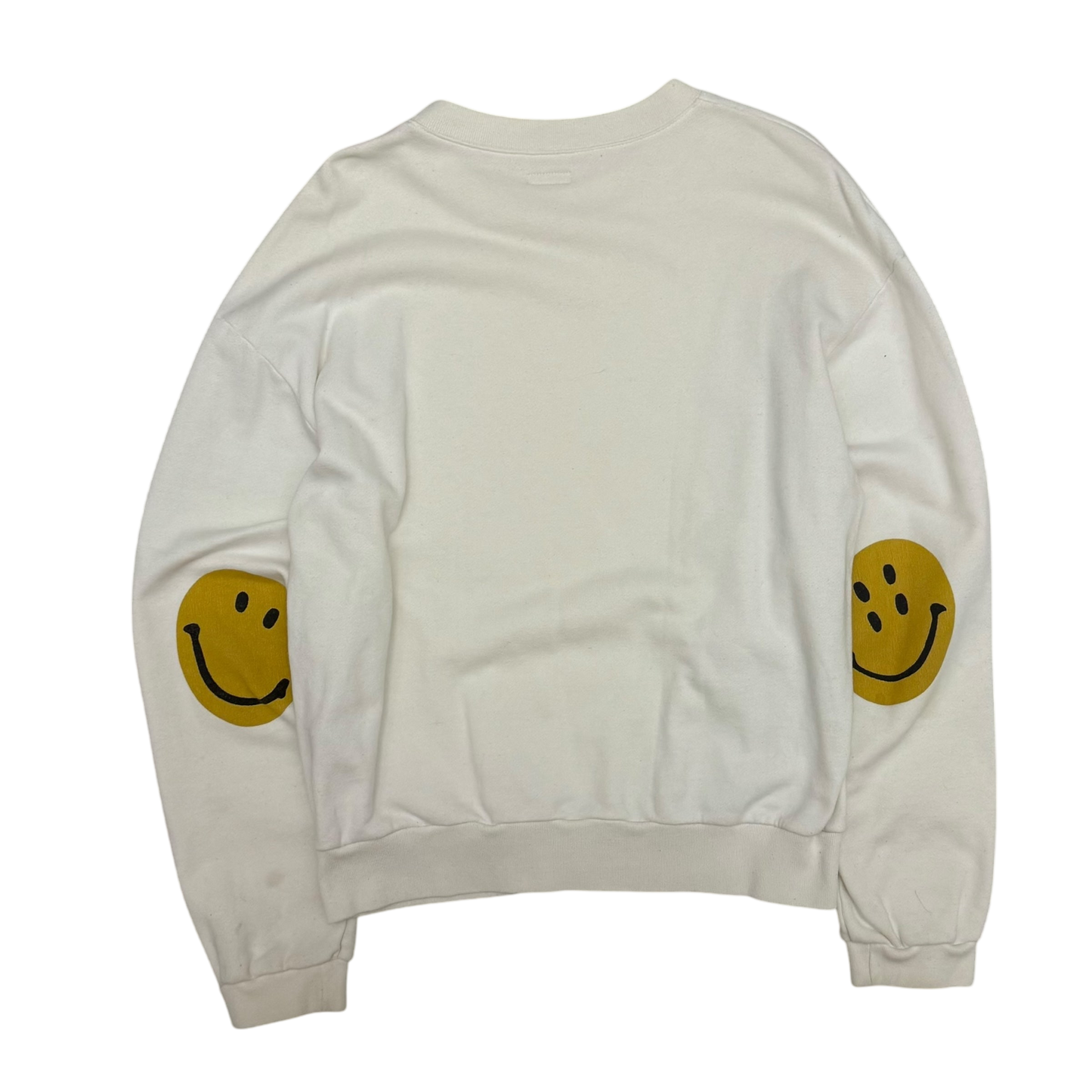 Kapital Smiley Crewneck Sweatshirt Grey (Size 3)