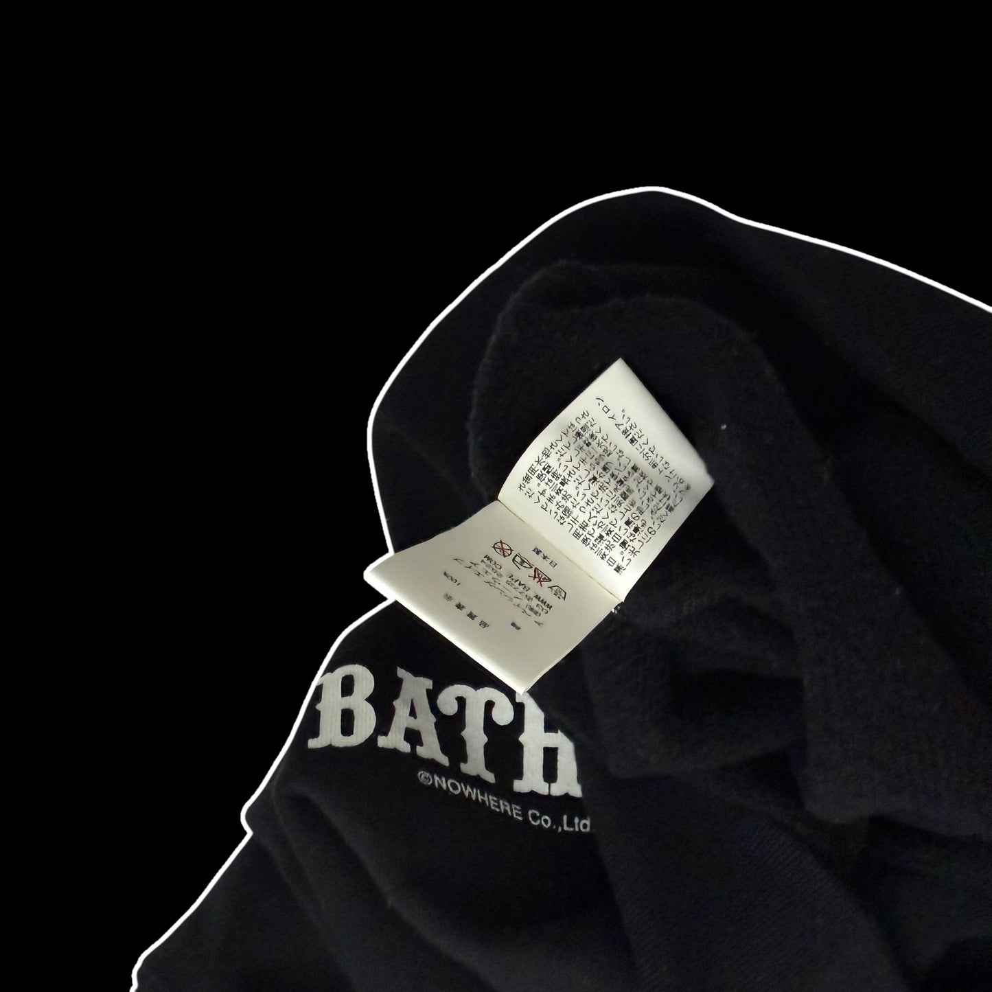 BAPE (A Bathing Ape) 2014 Union Jack Ape Sweatshirt Black (Fits S-M)