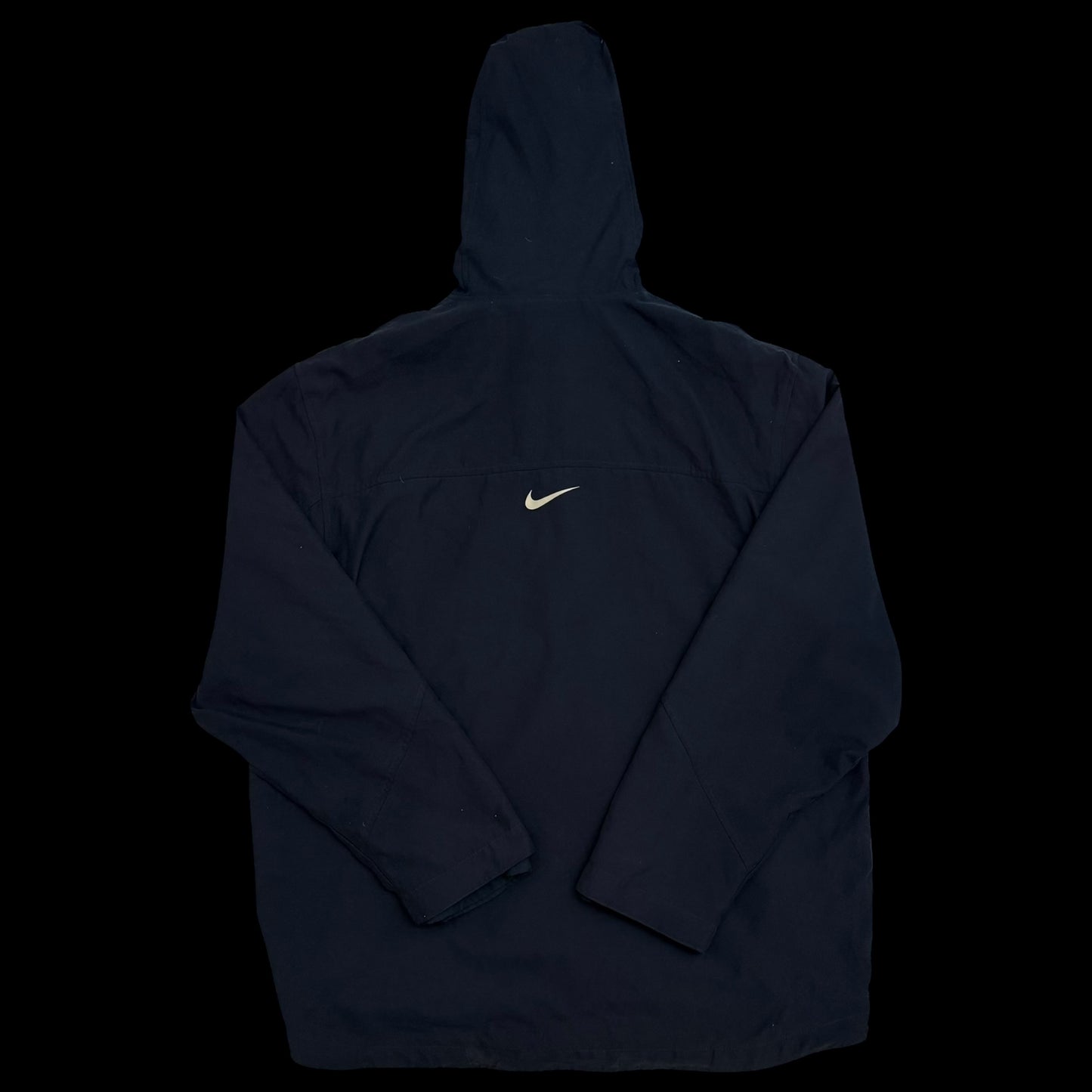 Nike 00s Technical Zip Hooded Jacket Navy (Size L)