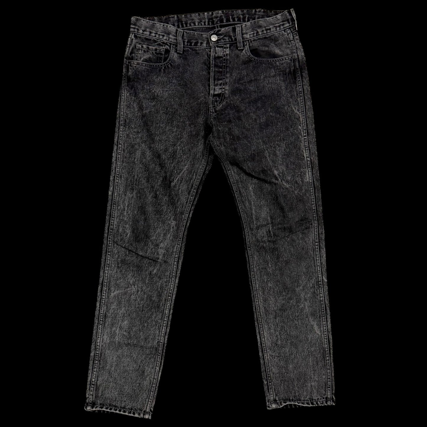 Gucci Washed Black Slim Fit Jeans (Size 32”)