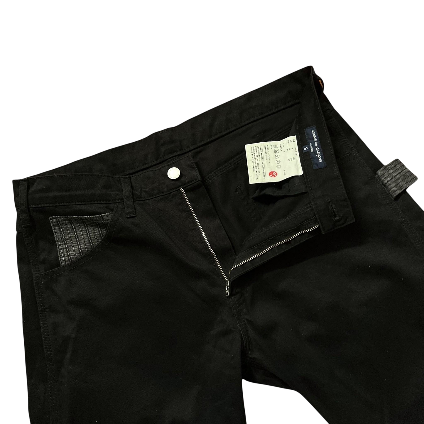 AD2009 Comme des Garçons (CDG) Homme Two-Tone Carpenter Pants (Fits 33)