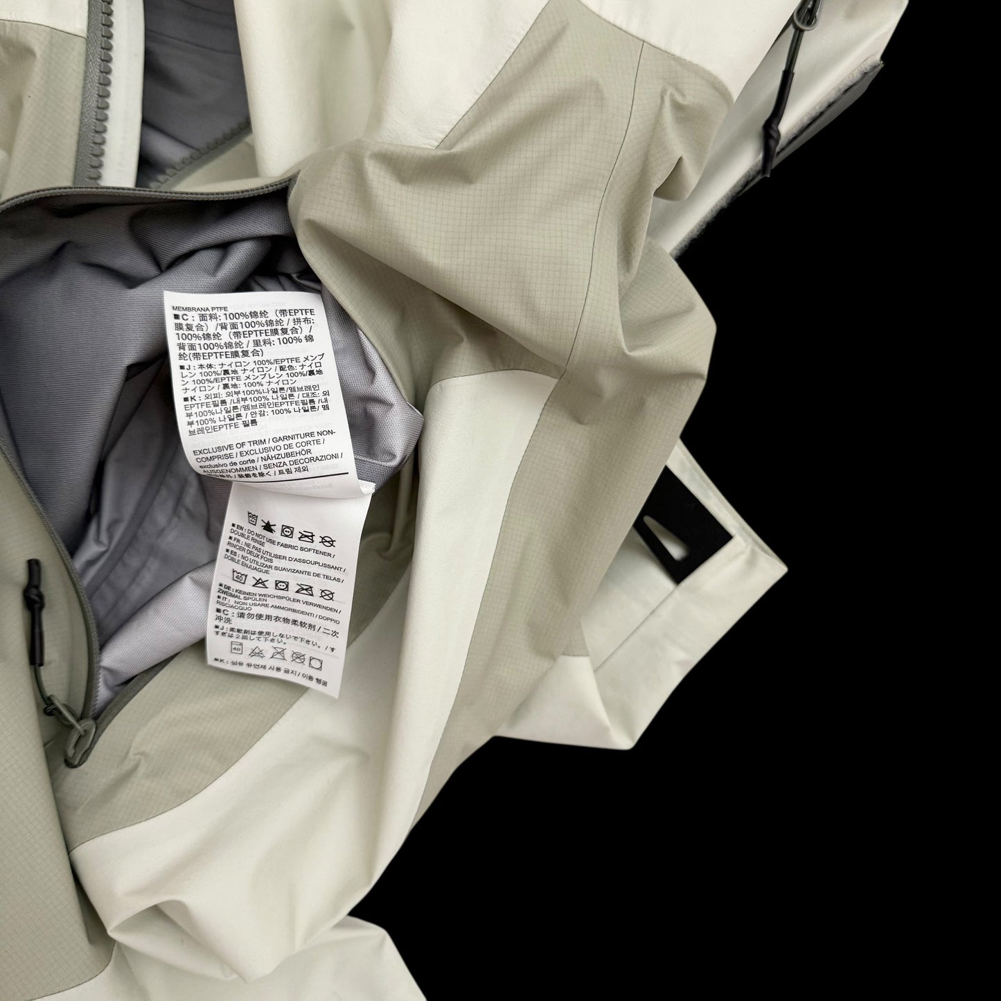 Arc'teryx System A Gen 1 Dume Jacket Cream (Size L)
