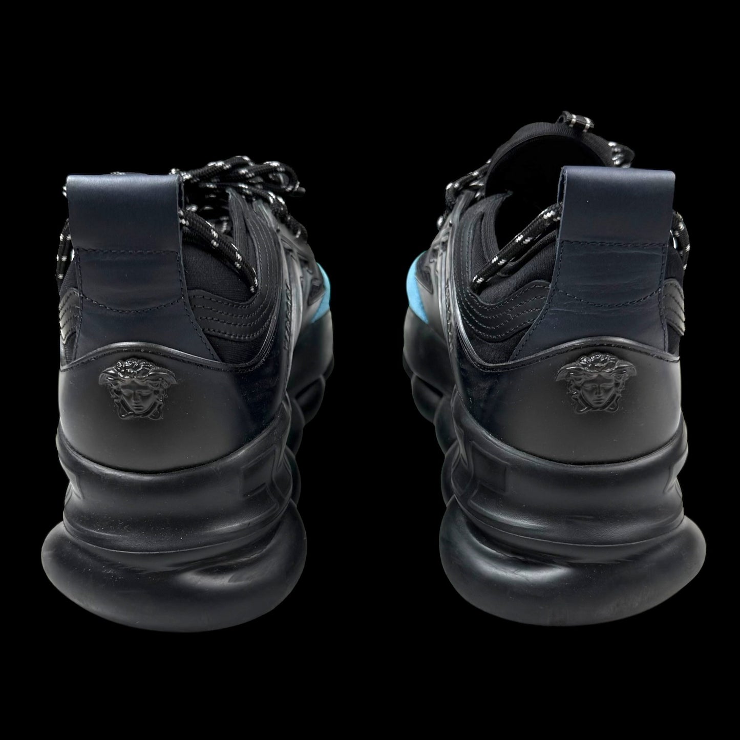 Versace Chain Reaction Sneaker 'Black Blue Night' (US11/UK10/EU44)