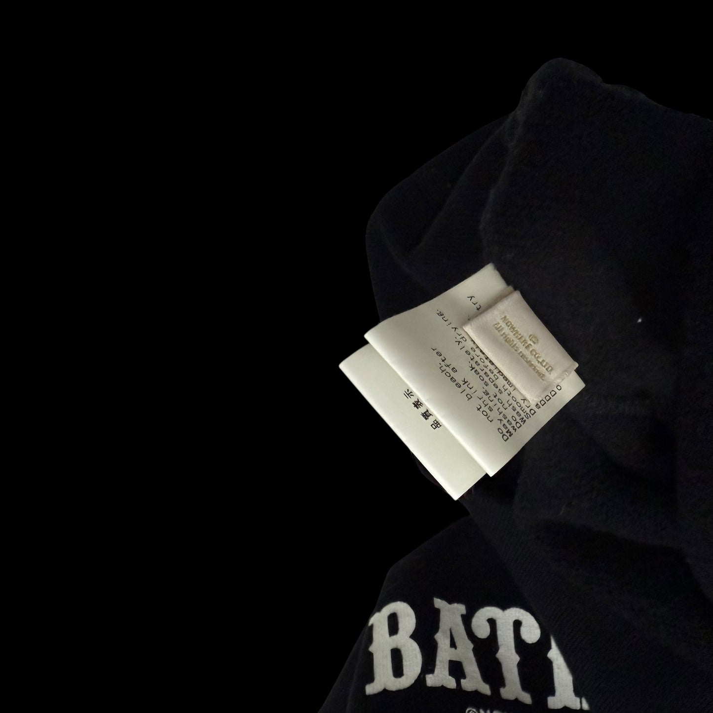 BAPE (A Bathing Ape) 2014 Union Jack Ape Sweatshirt Black (Fits S-M)