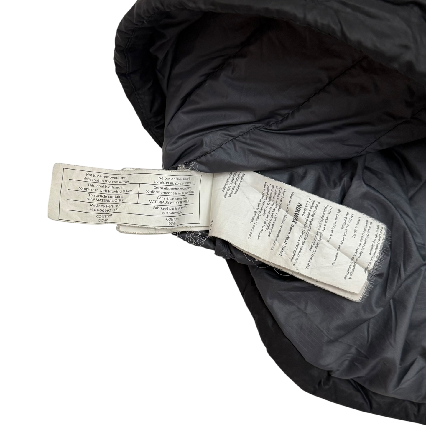 Rab Pertex Microlight Alpine Down Jacket Black (Size L)