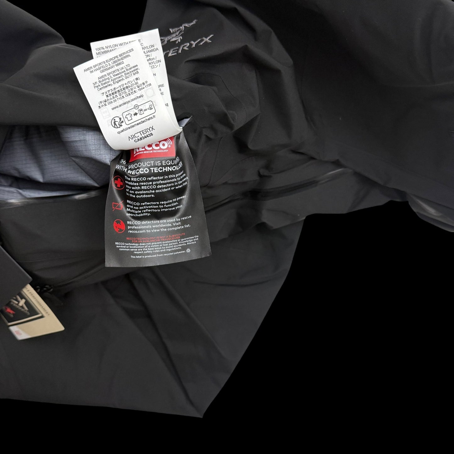 Arc'teryx Beta AR Gore-Tex Pro Jacket Black (Size L)