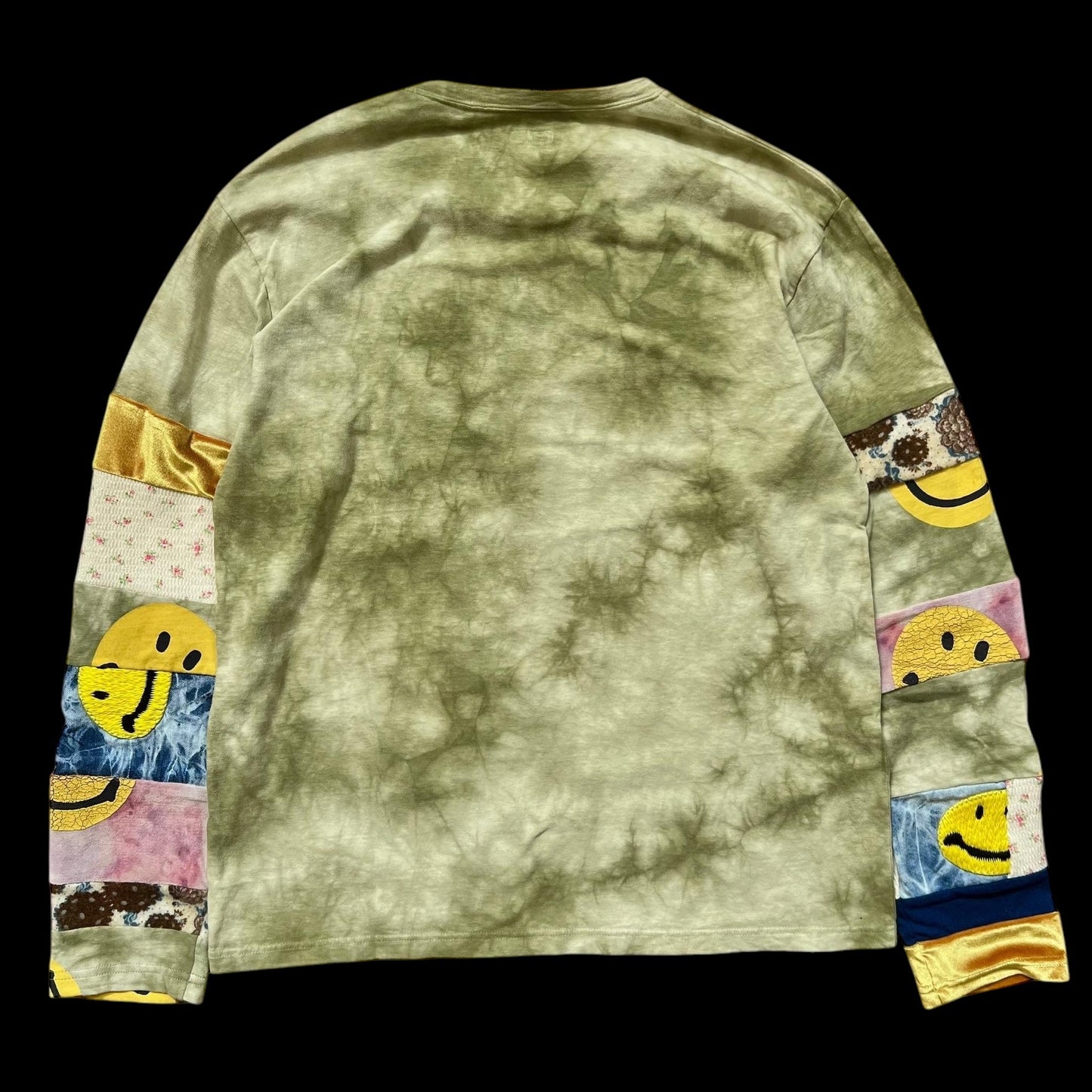 Kapital Tie Dye Hippie Longsleeve Green
