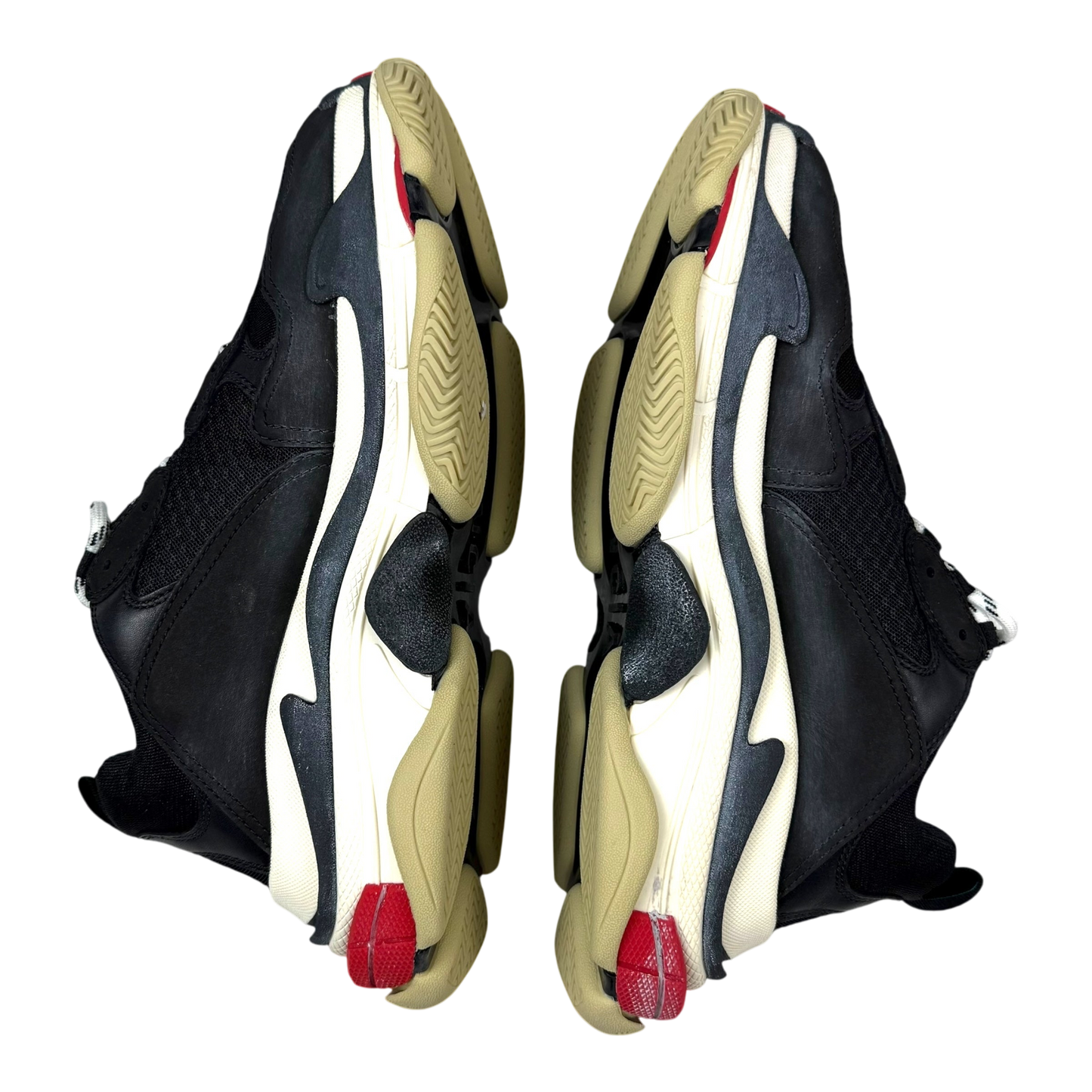 Balenciaga Triple S Black White Red (2018 Reissue) (US11/UK10/EU44)
