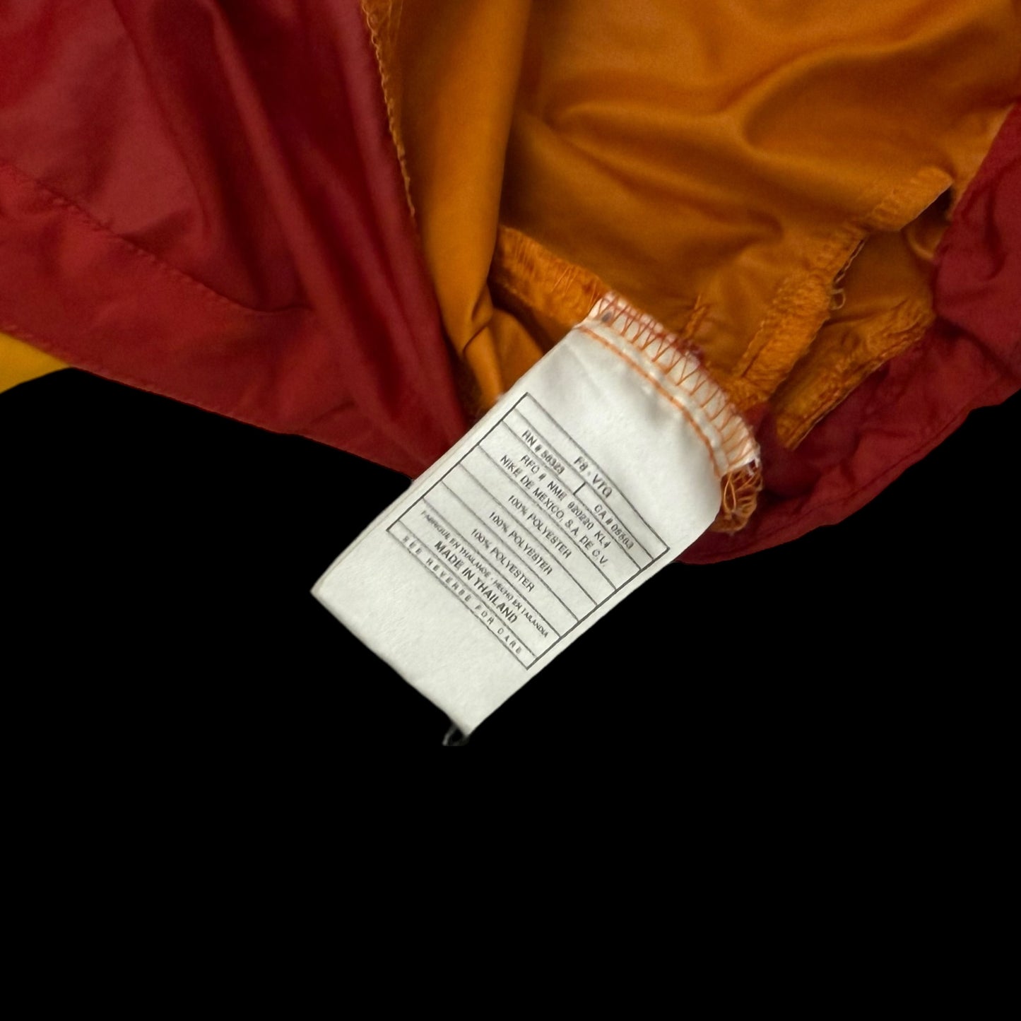 Nike ACG 90s Storm Fit Packable Jacket Orange/Red/Yellow (Size M)