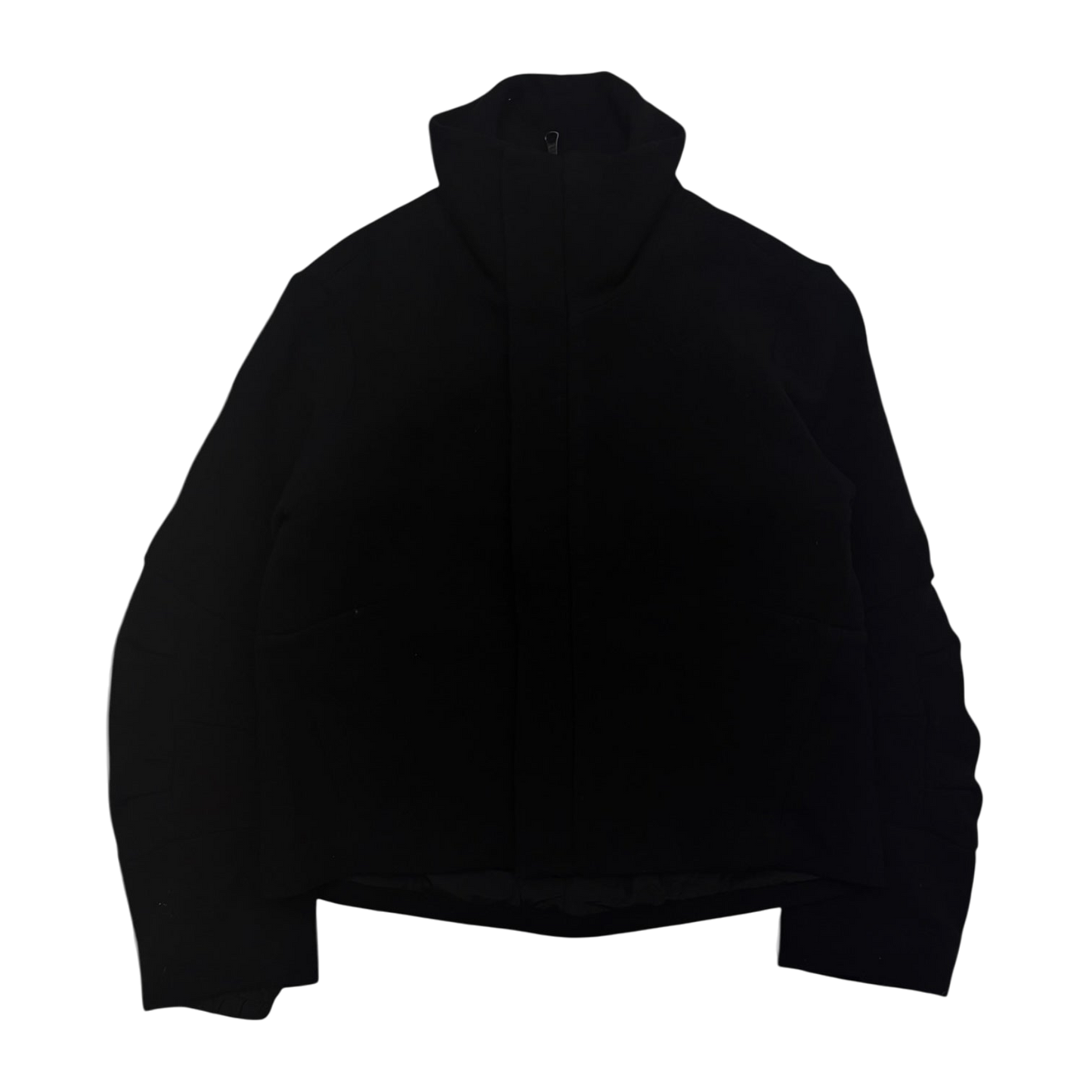 Song For The Mute Bow-Sleeve Wool Jacket Black (Fits M-L)