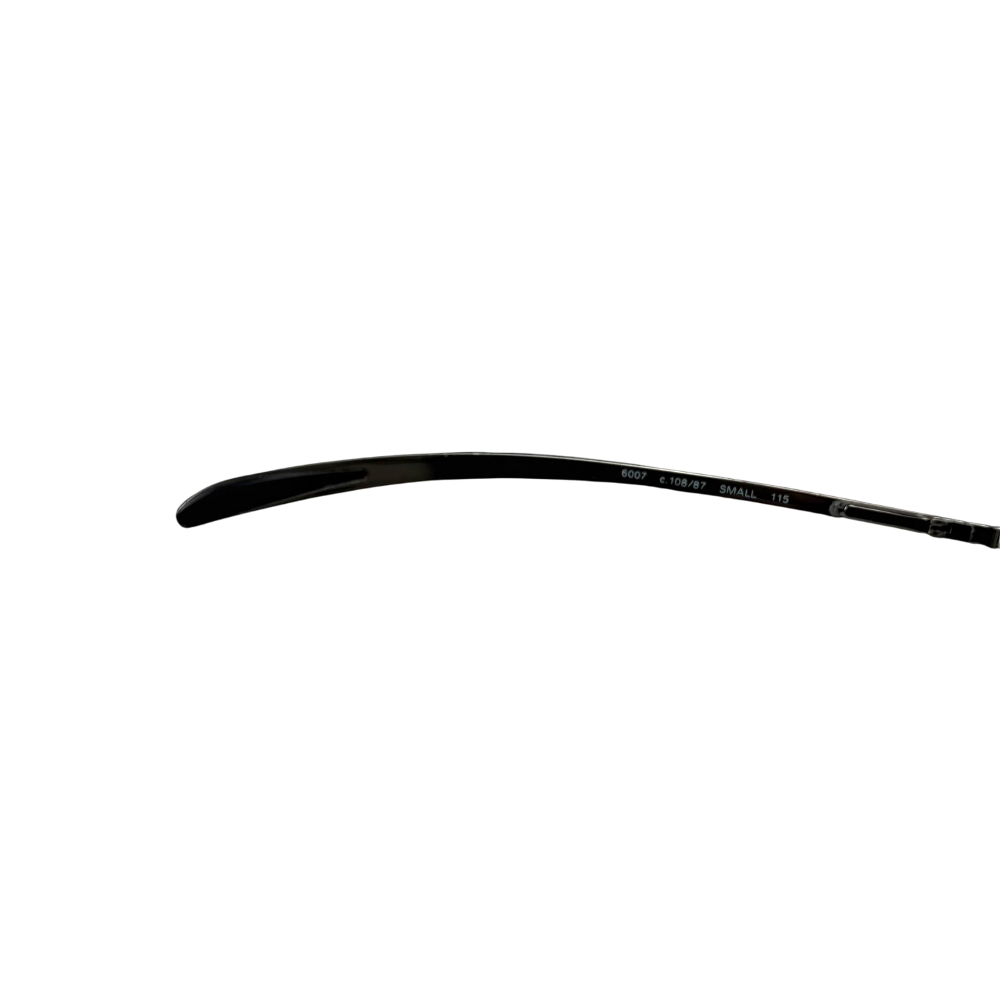 Chanel Rimless Shield Sunglasses Black/Petrol Blue