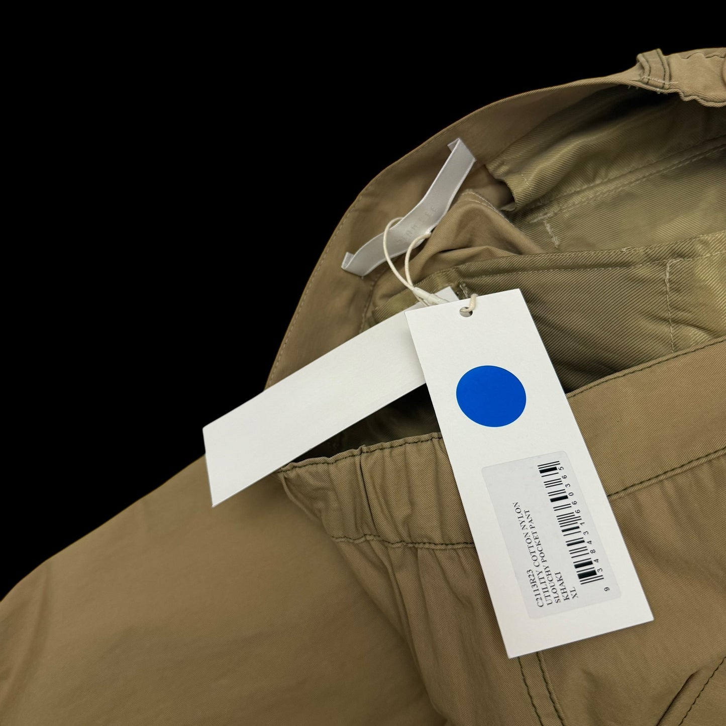 Dion Lee SS24 Straight-Leg Cargo Trousers Brown (Size XL)