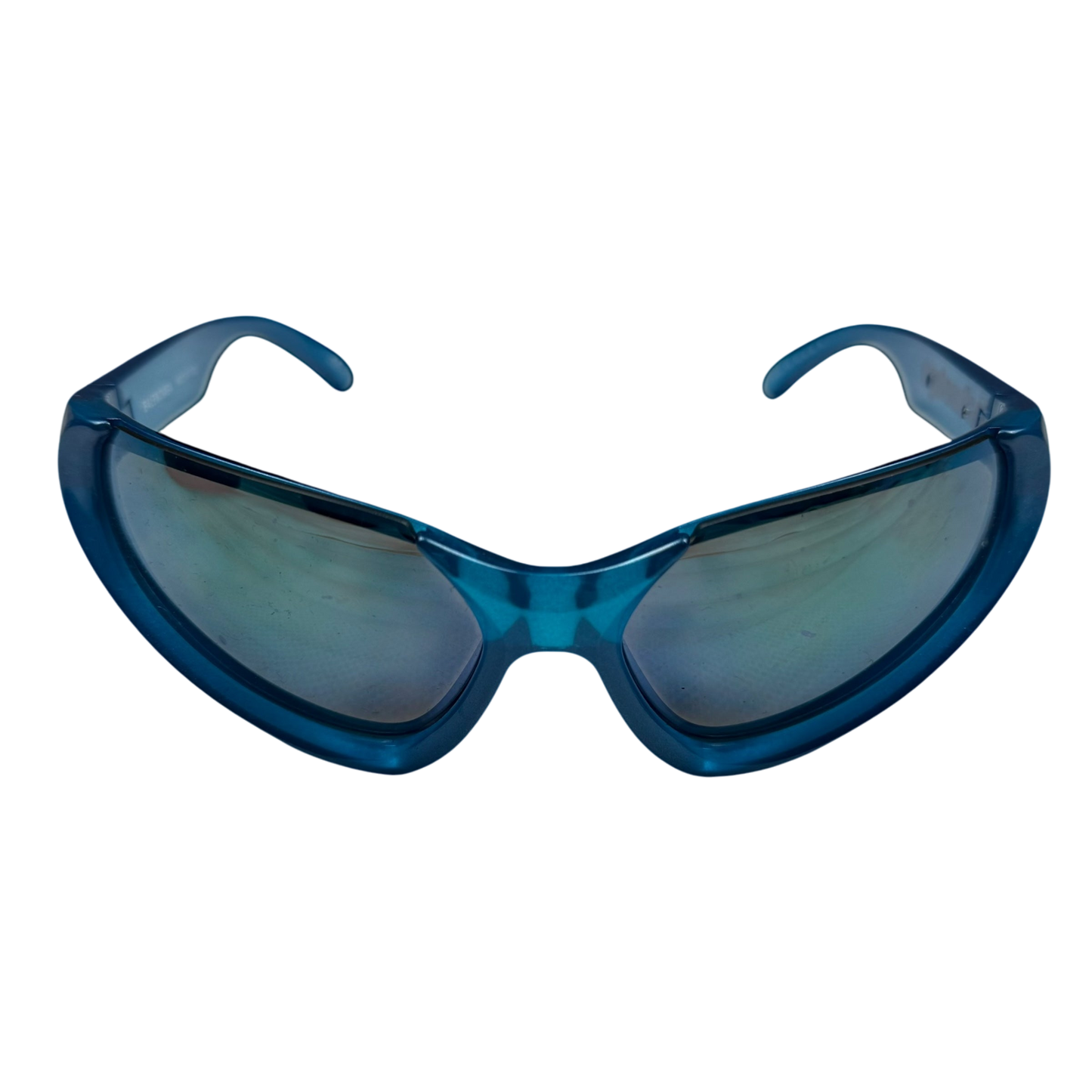 Balenciaga Xpander Cat-Eye Frame Sunglasses Light Blue