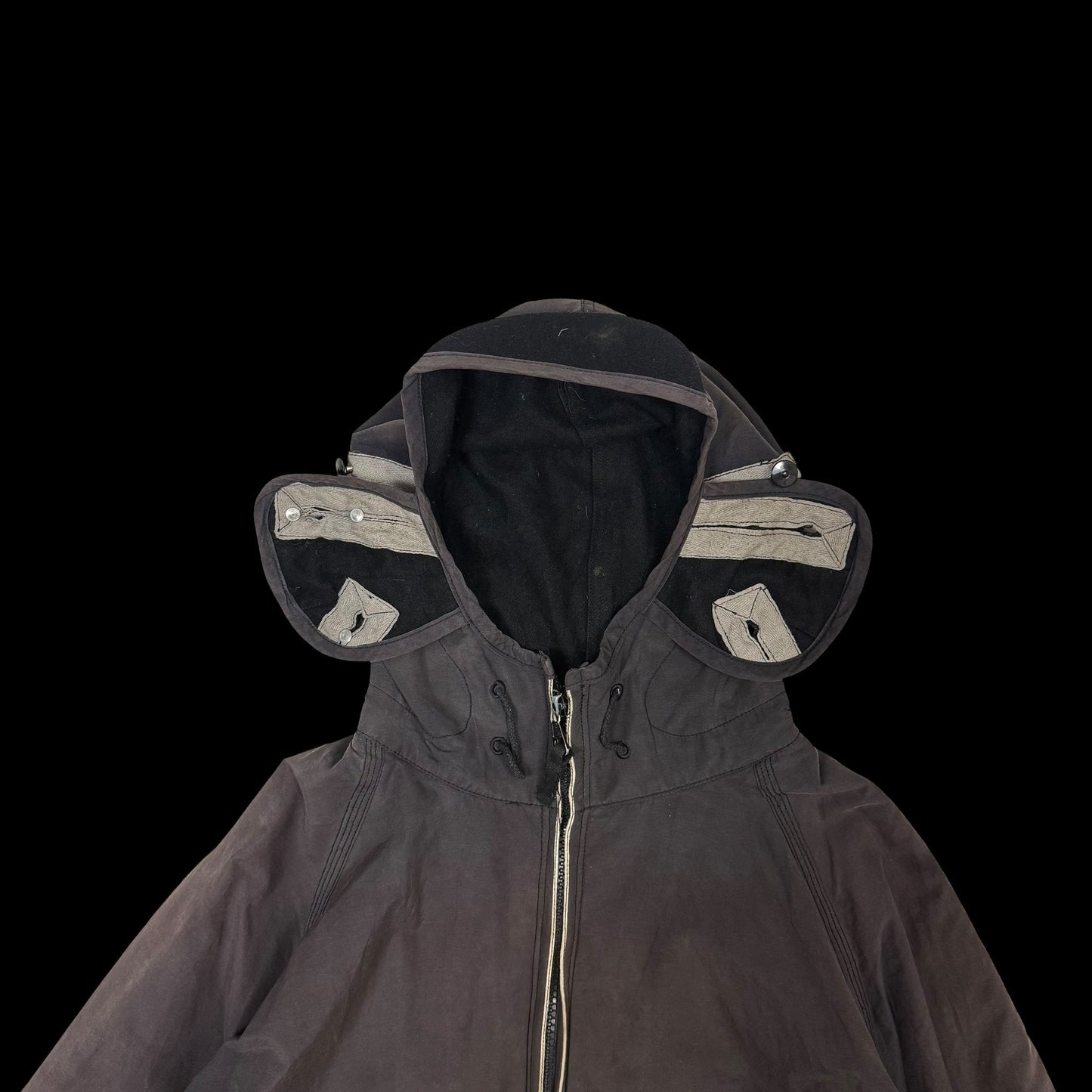 Stone Island 2008 Riot Mask Cotton-Lined Jacket (Size XL)