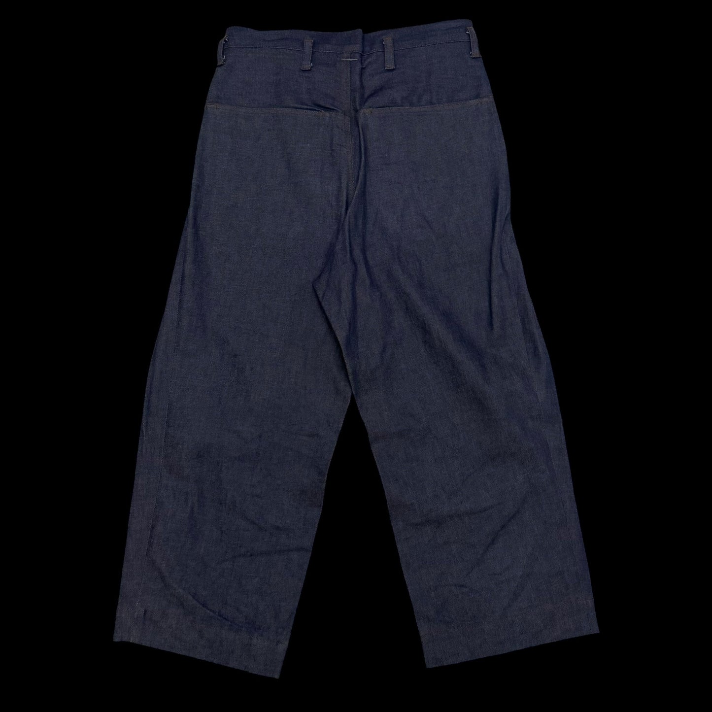 Shinya Kozuka Small Trades Pleated Wide-Leg Jeans (Size 32”)