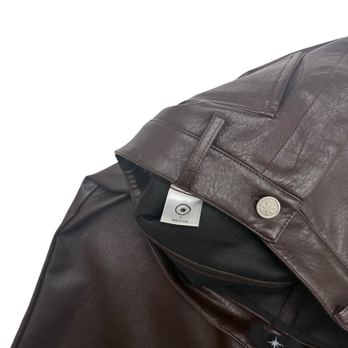 Ranger Cartel SS 2023 Flared Leather Brown Pants (Size L)