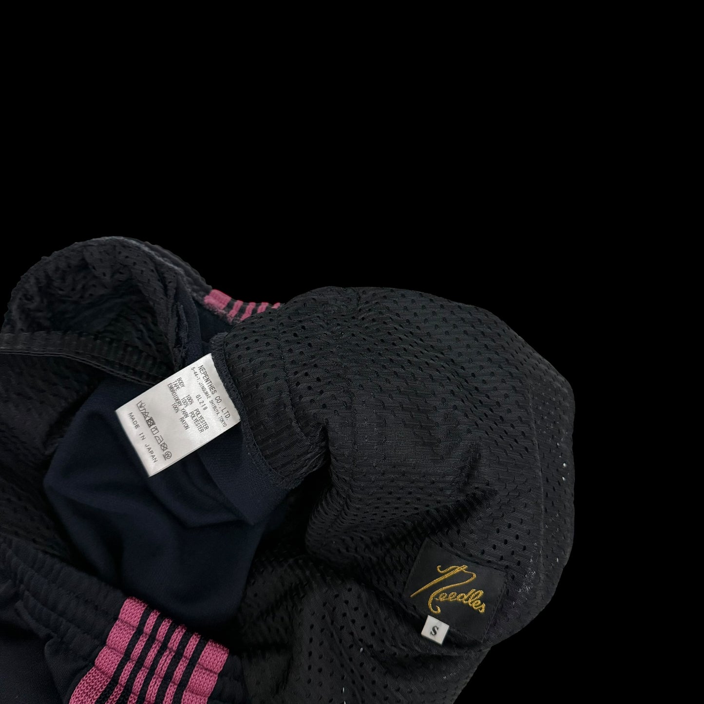 Needles H.D. Track Pants Navy/Pink (Size S)