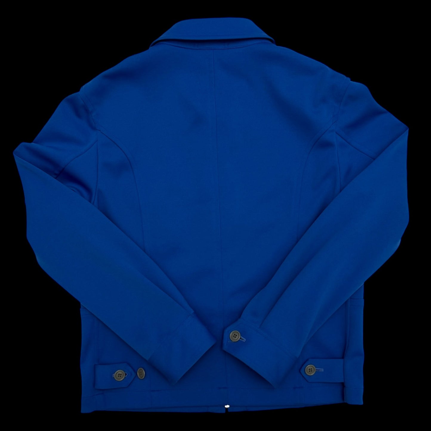 Comme des Garçons Homme Plus SS02 (AD2001) Gobelin Zip-Up Blouson Jacket Blue (Fits M)