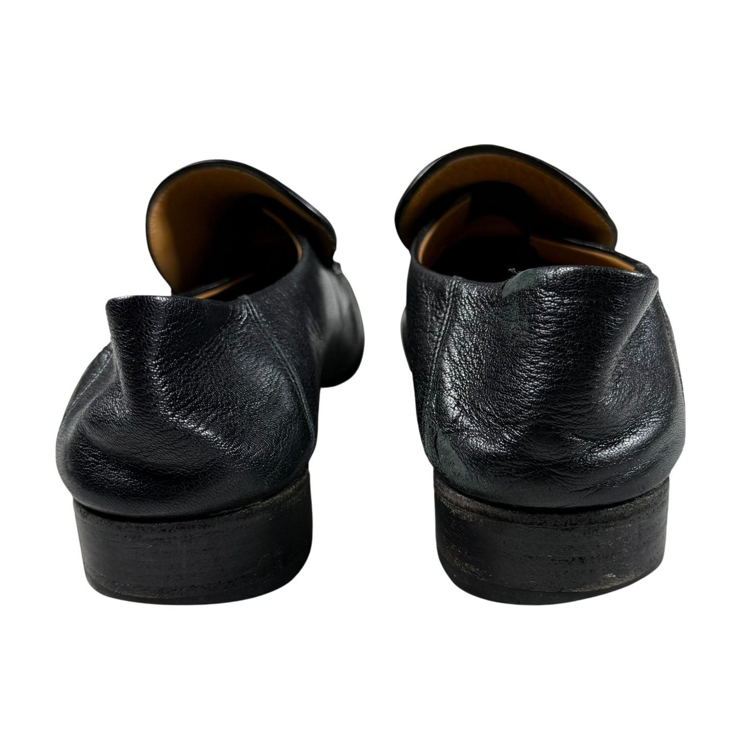 Gucci Jordaan Horsebit Leather Loafers Black (fits US10.5-11)