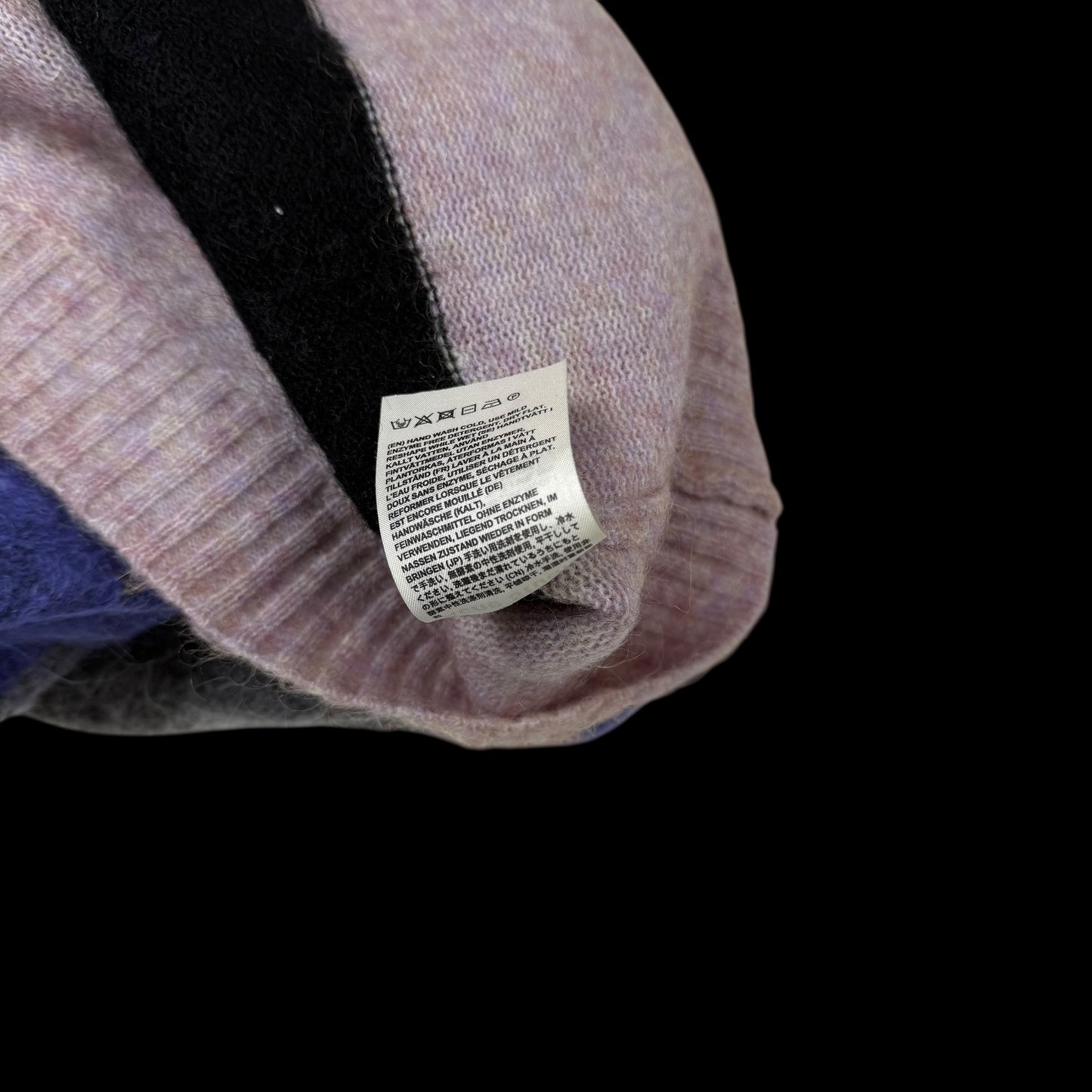 Acne Studios Albah Oversized Mohair Sweater Multicolour (fits up to L)