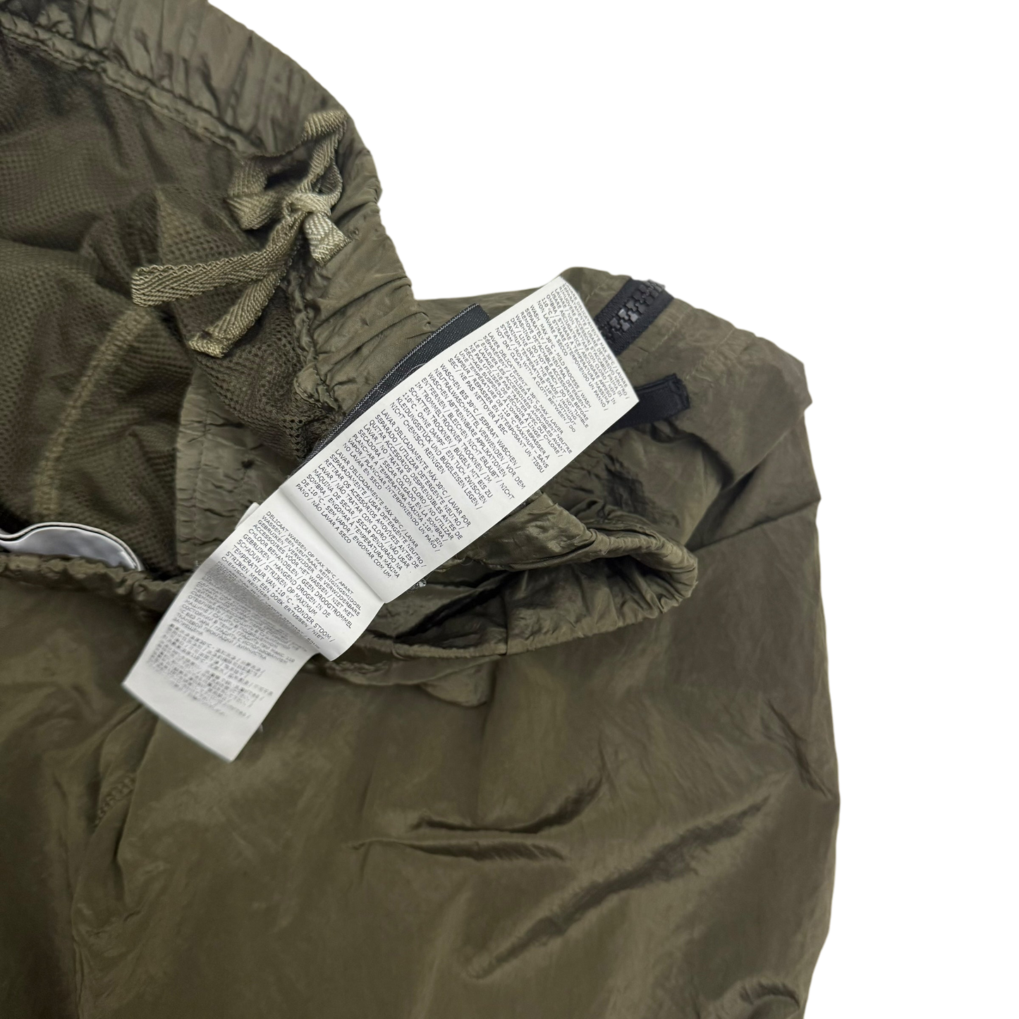 Stone Island Nylon Metal Cargo Pants Khaki Green (Size S)