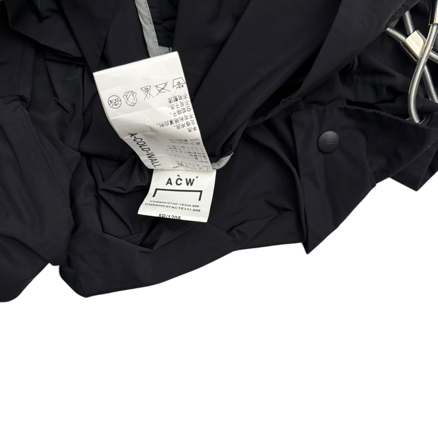 A-COLD-WALL* (ACW) Asymmetrical Nylon Chain Turncoat (Fits S-XL)