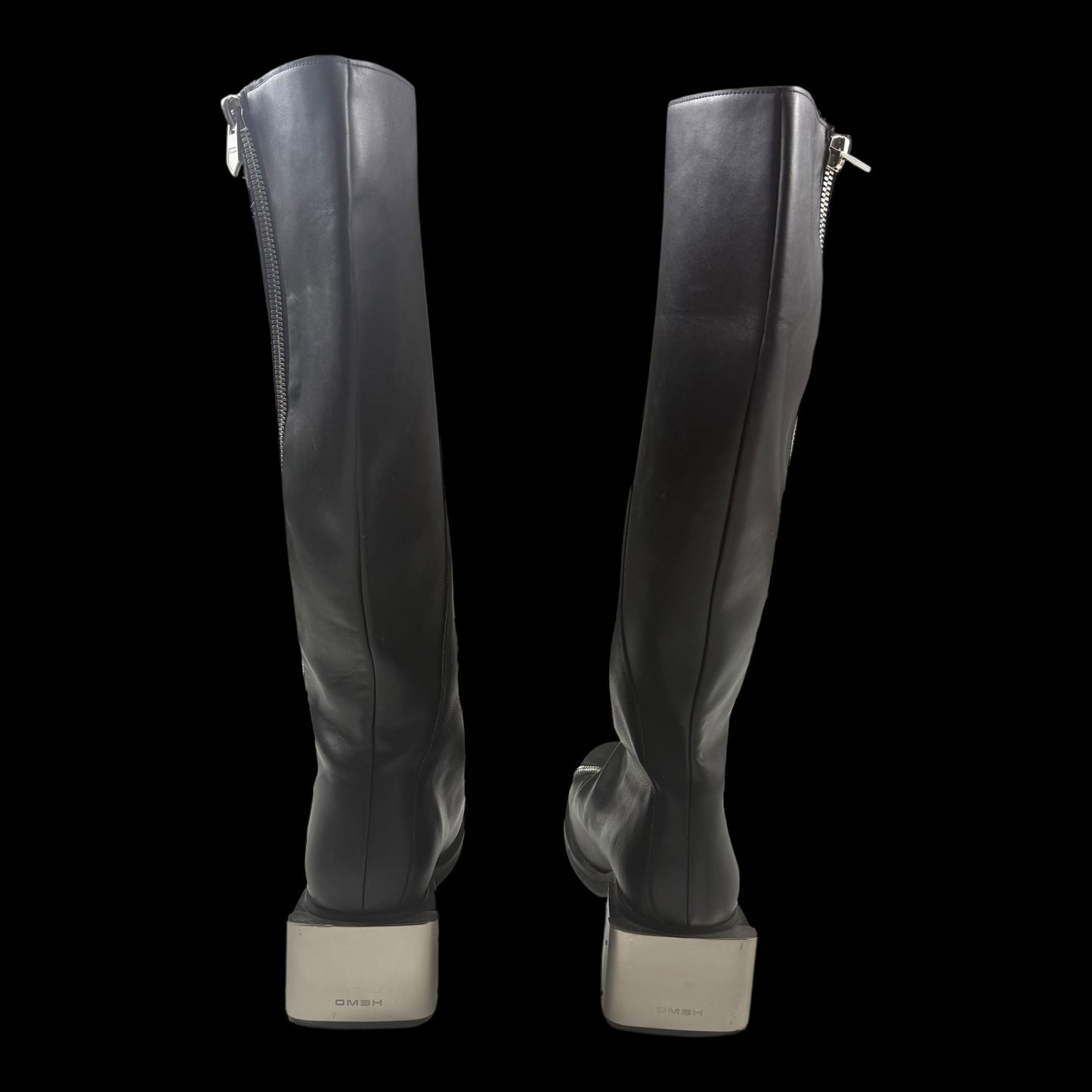 GmbH Knee-High Leather Riding Boots (fits US12)