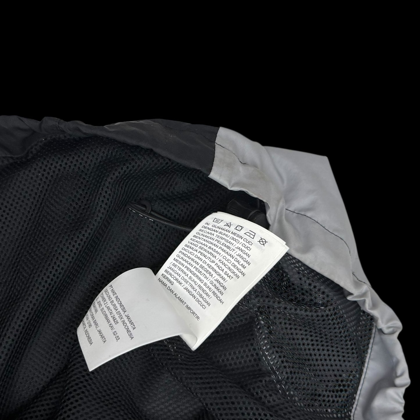 Nike Lab TN Track Jacket Black/Grey (Size L)