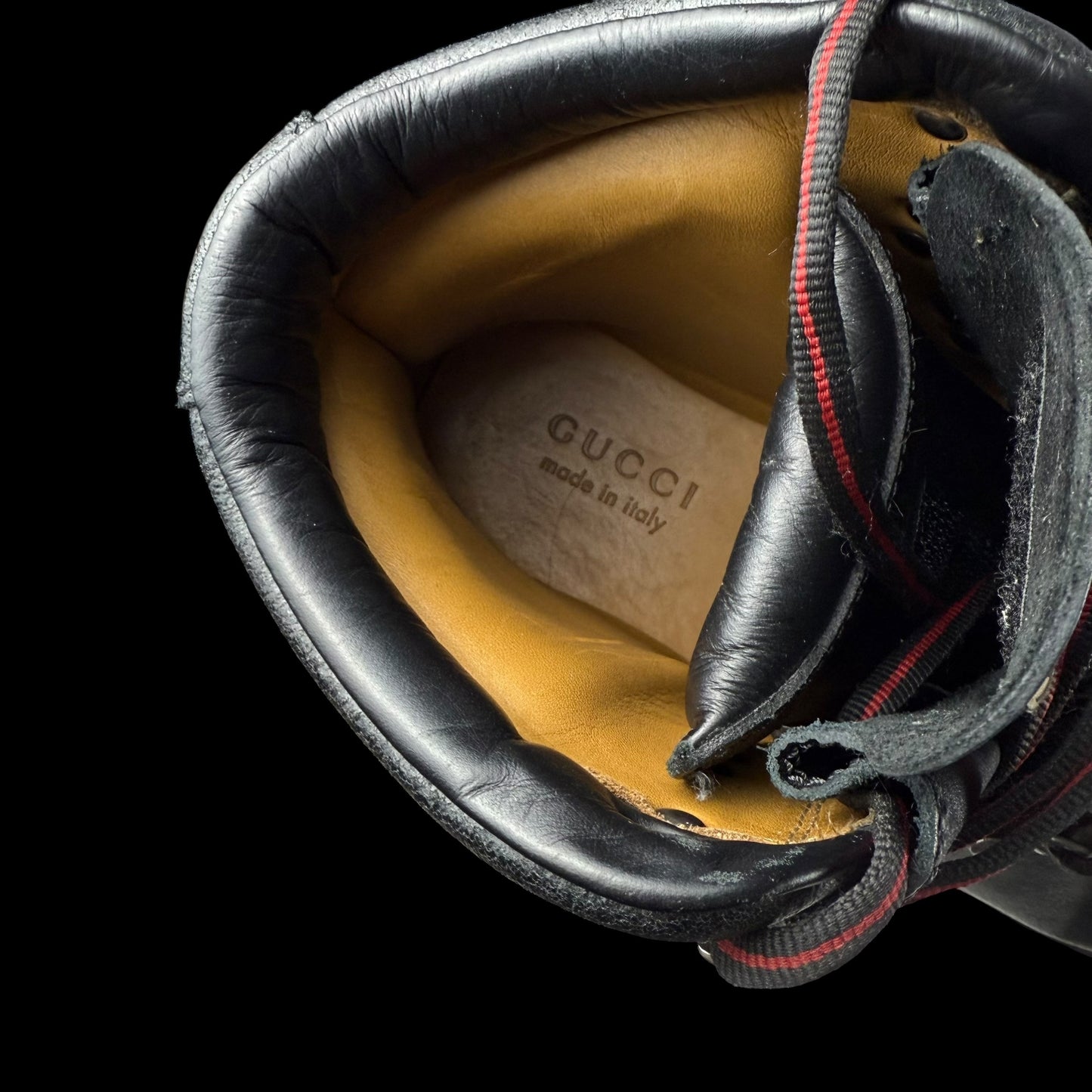 Gucci x The North Face Leather Hiking Boots Black(fits US10.5-11)
