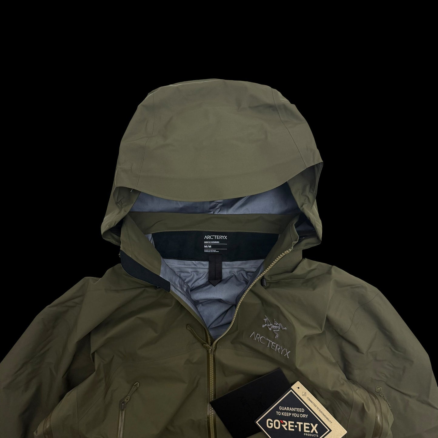 Arc'teryx Beta AR Gore-Tex Pro Jacket ‘Tatsu’ Green (Size M)